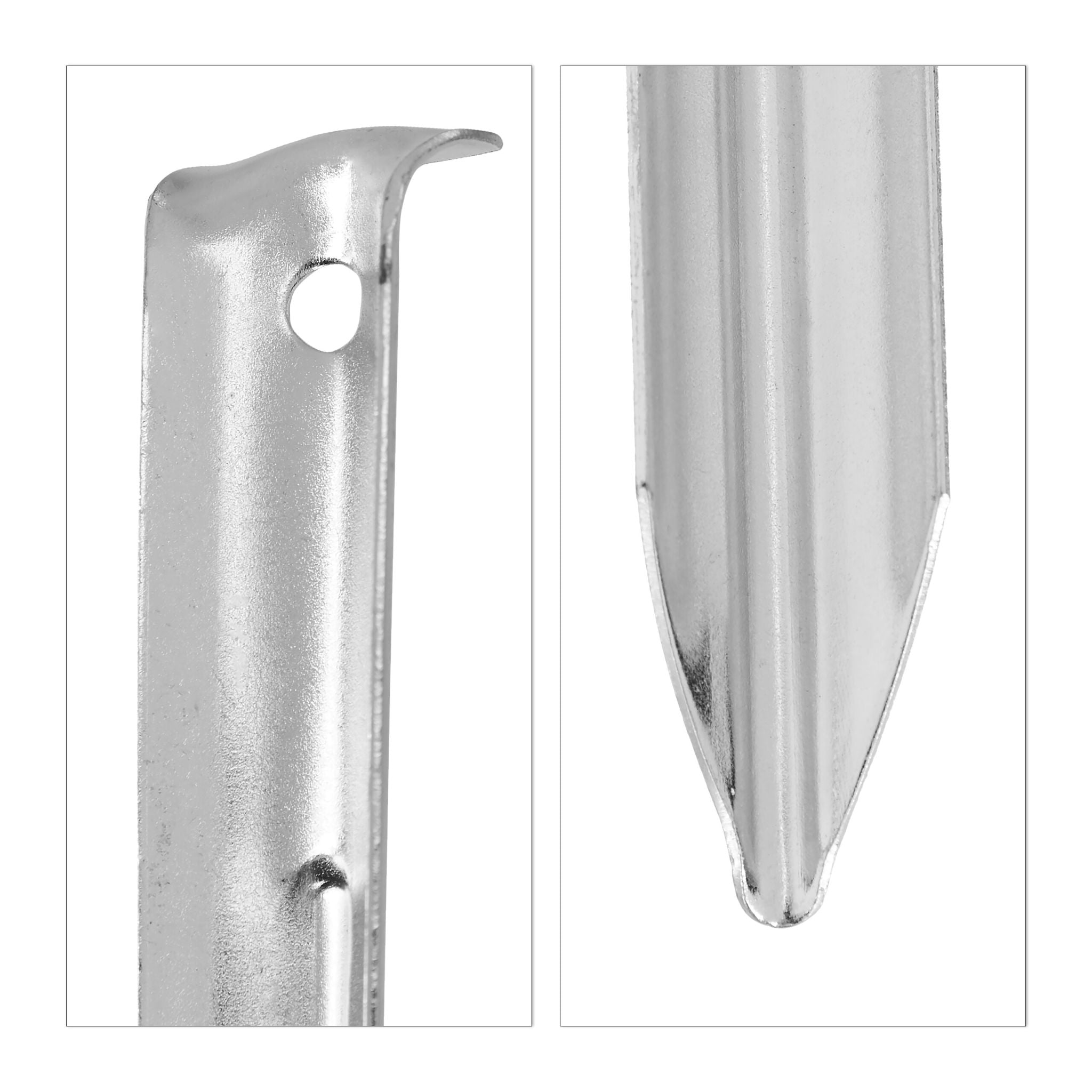 Zeltheringe 25er-Set Silber