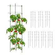 Rankhilfe 90cm 8er-Set Grün von Relaxdays