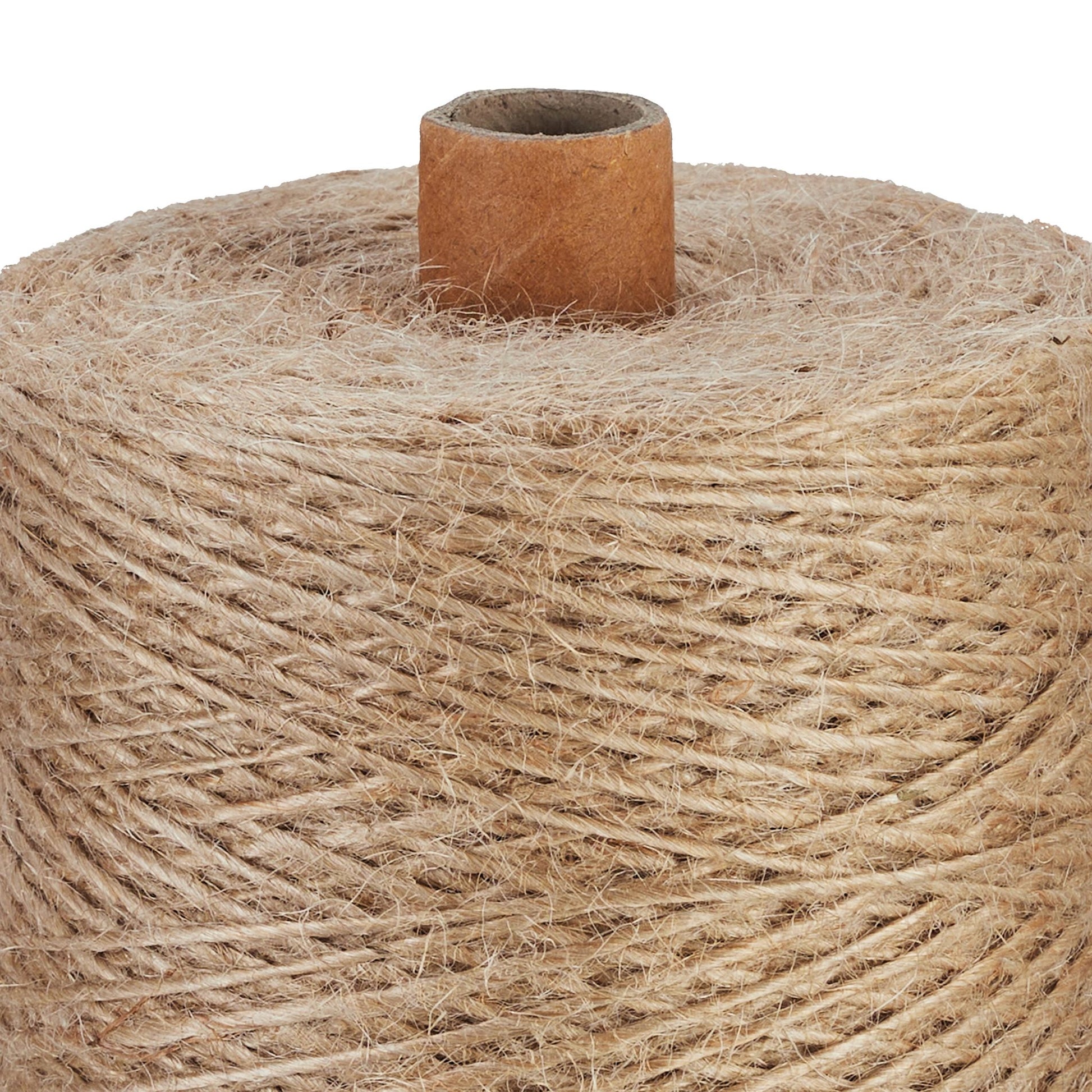 Juteschnur 1 mm x 500 m 2er-Set Hellbraun von Relaxdays