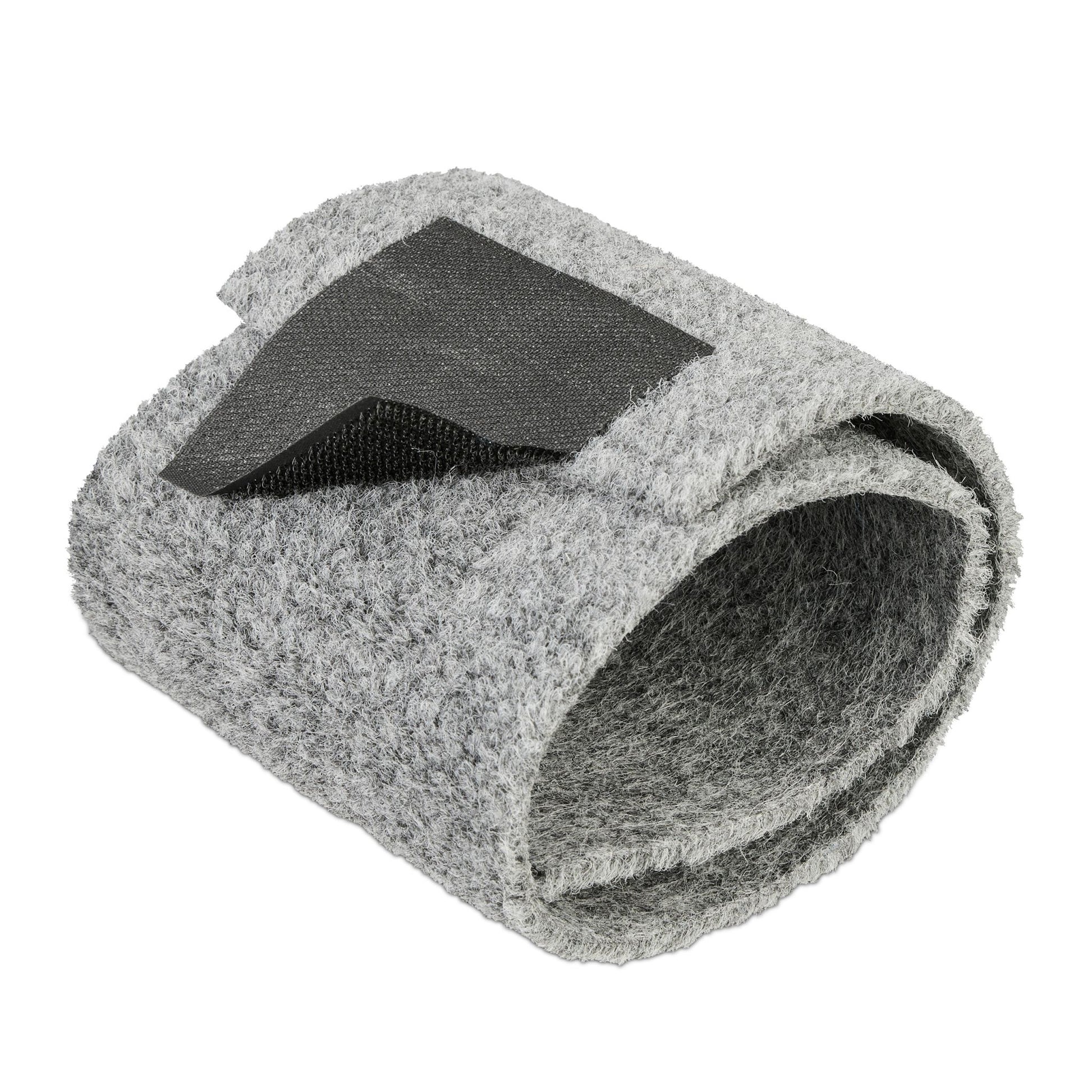 Hängemattenaufhängung 7-tlg. Set Schwarz-Silber-Grau von Relaxdays