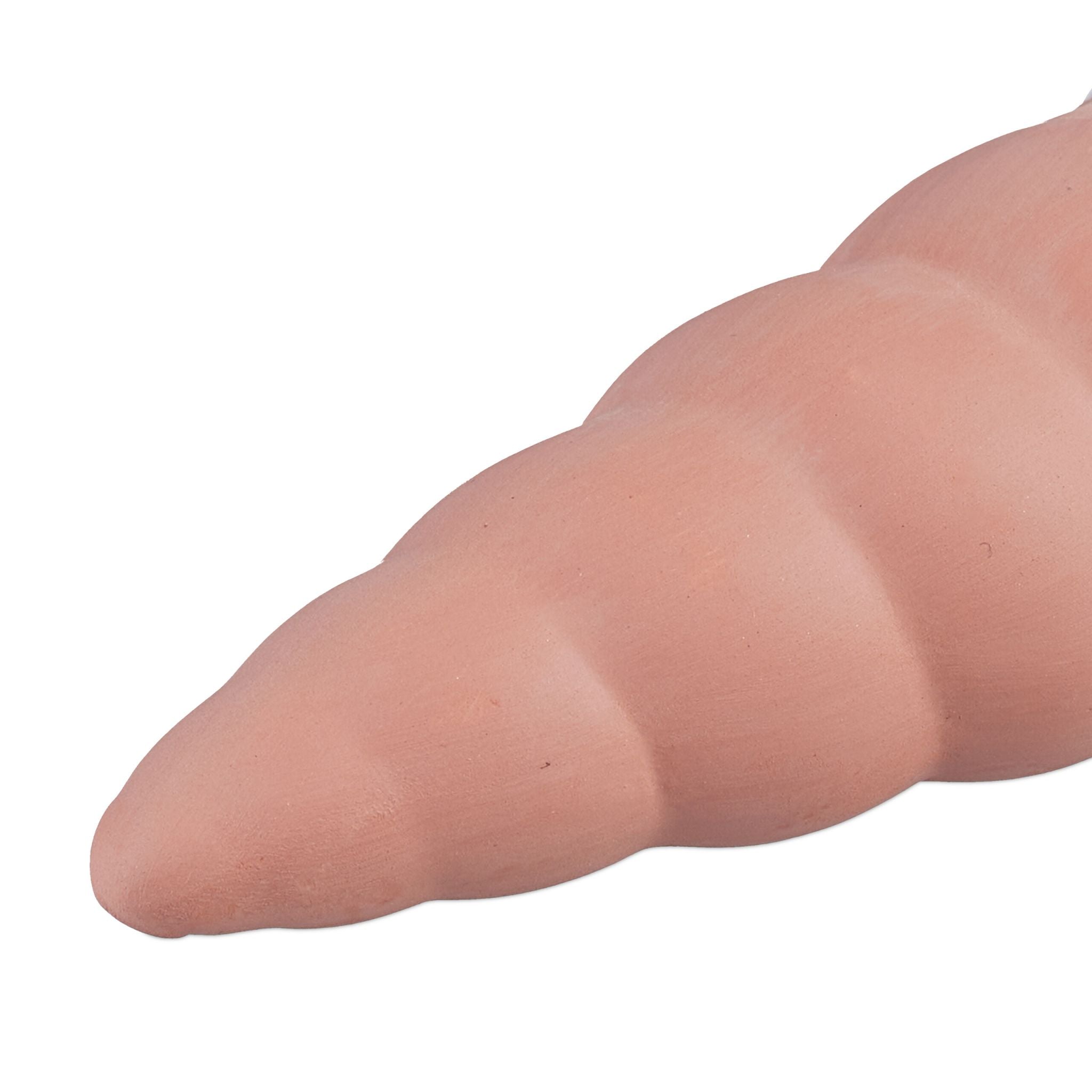 Tonkegel Hase 4er-Set Weiss-Hellbraun-Pink