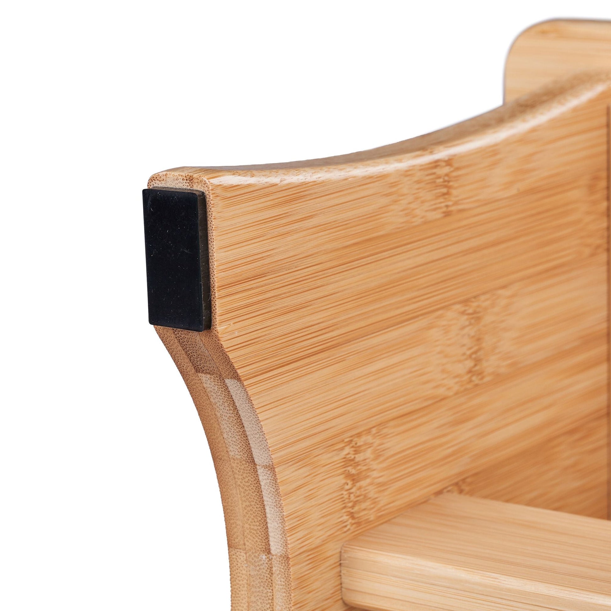 Hocker Bambus Hellbraun von Relaxdays