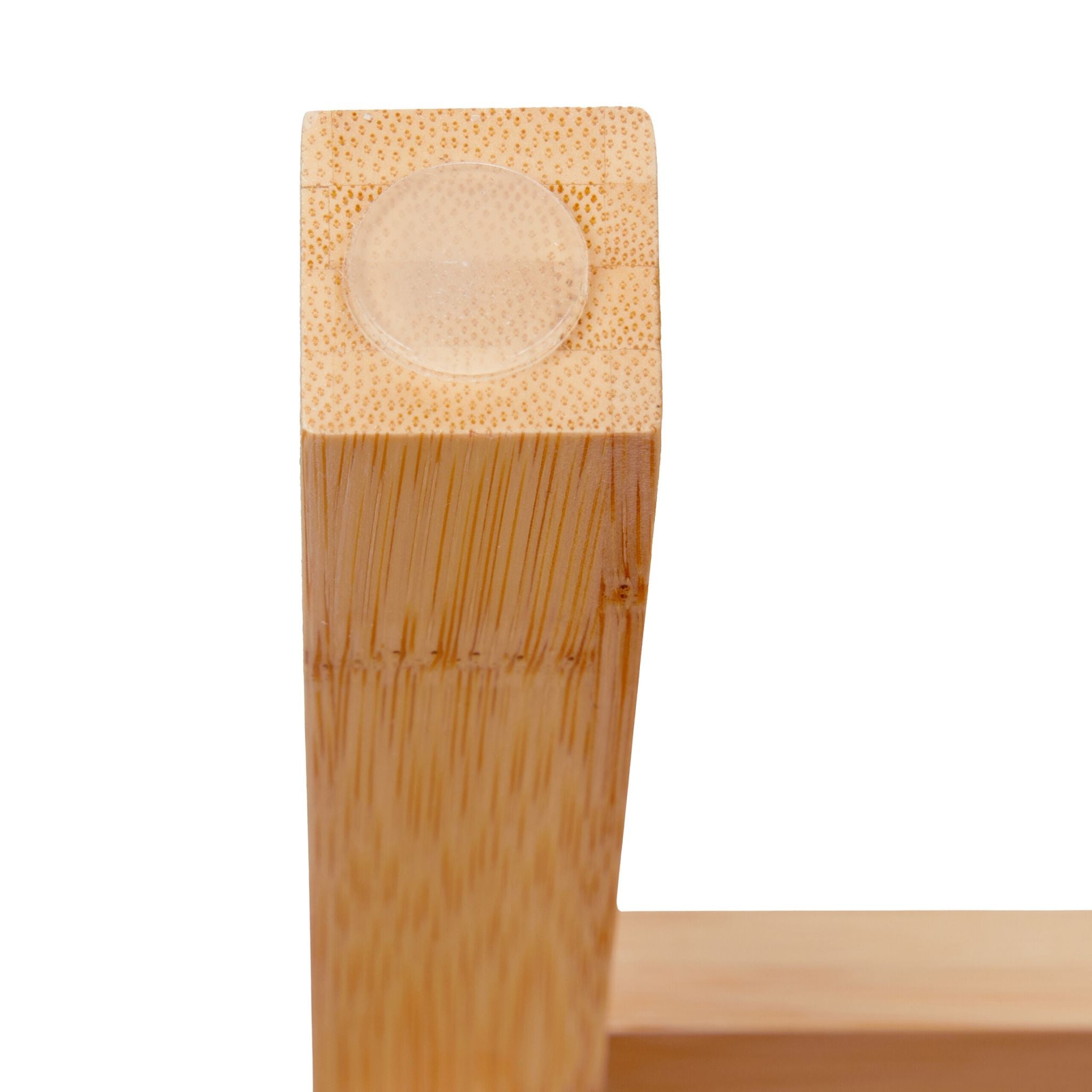 Zweistufiger Tritthocker Bambus Hellbraun von Relaxdays