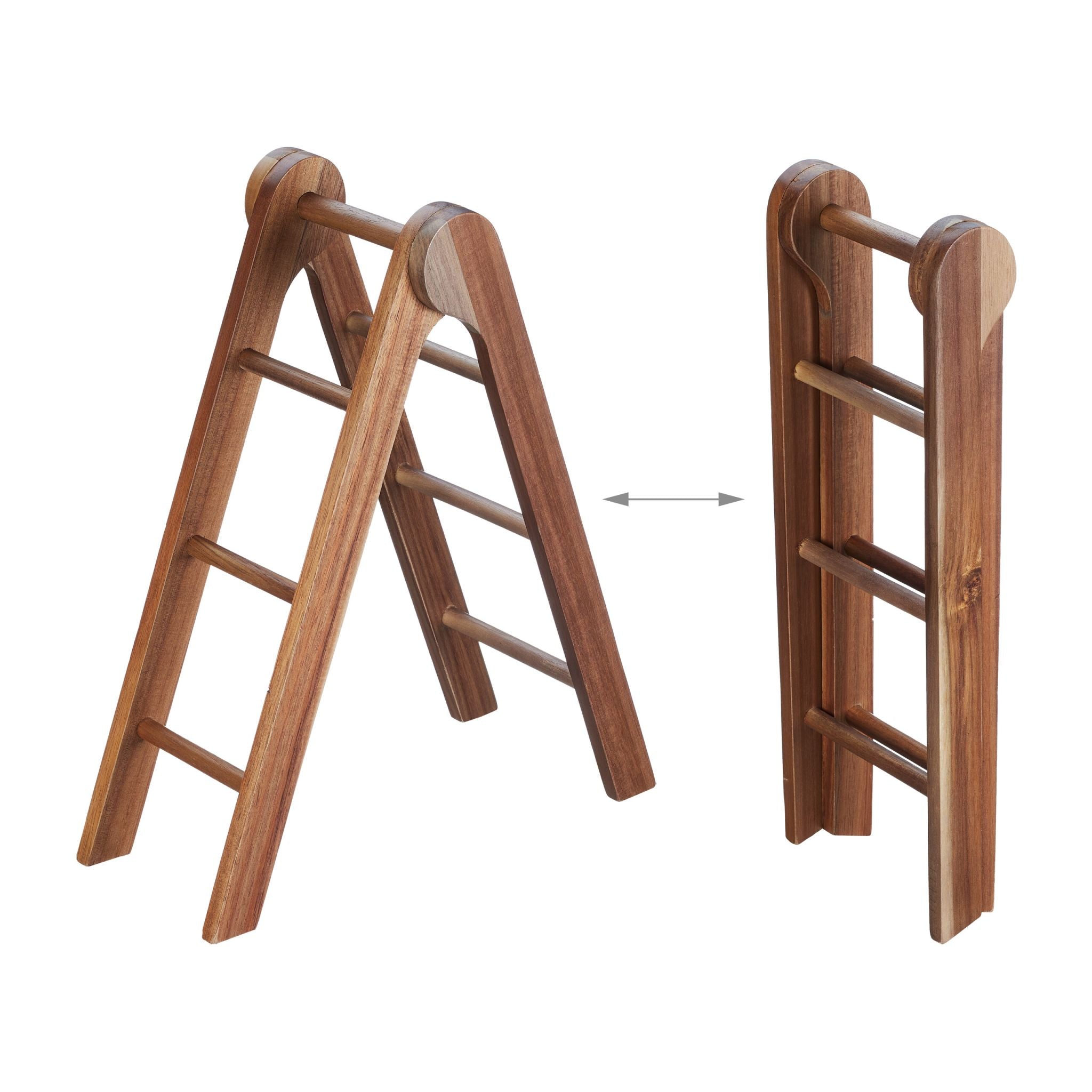 3-stöckige Etagere Holz Braun von Relaxdays