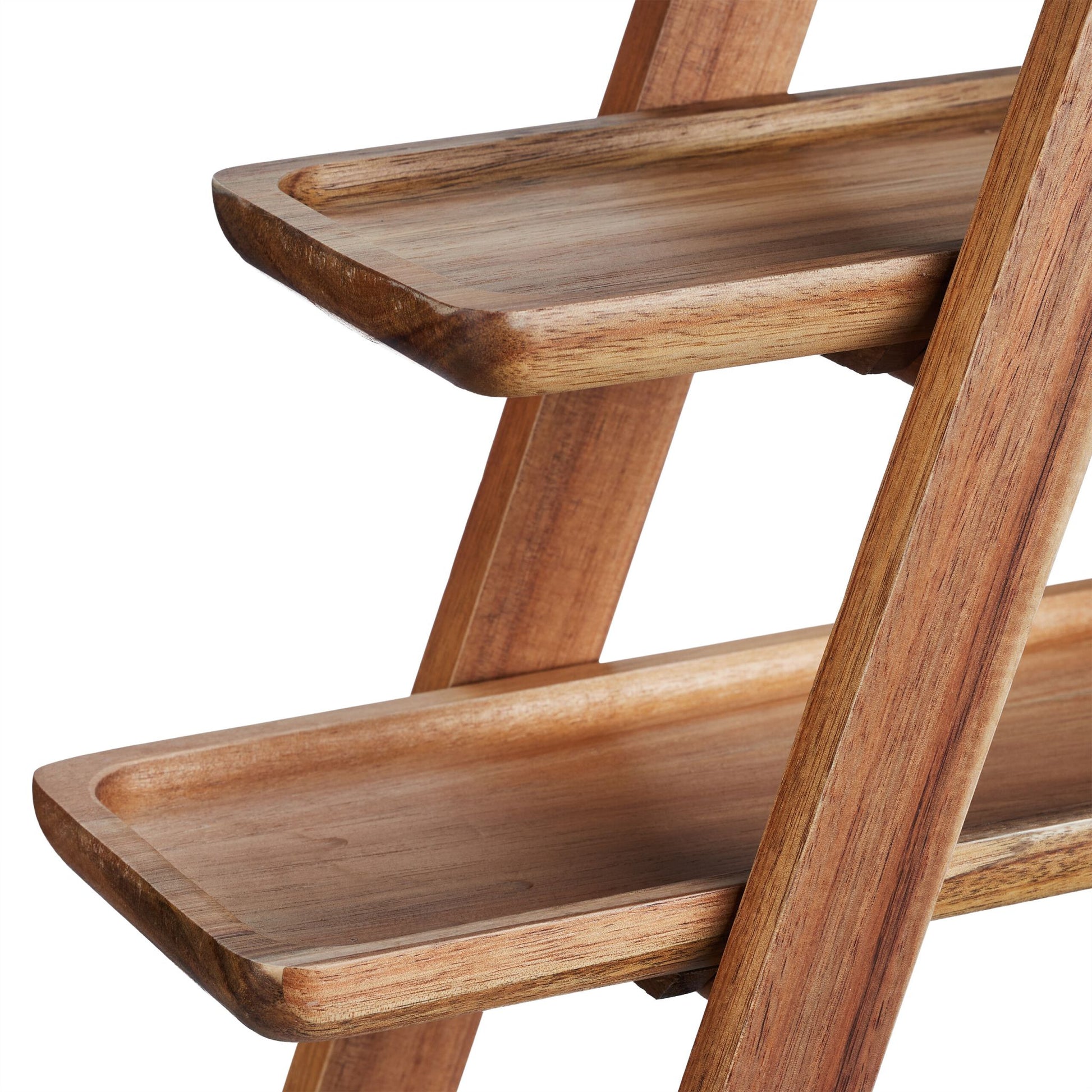 3-stöckige Etagere Holz Braun von Relaxdays