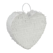 Pinata Herz Weiss von Relaxdays