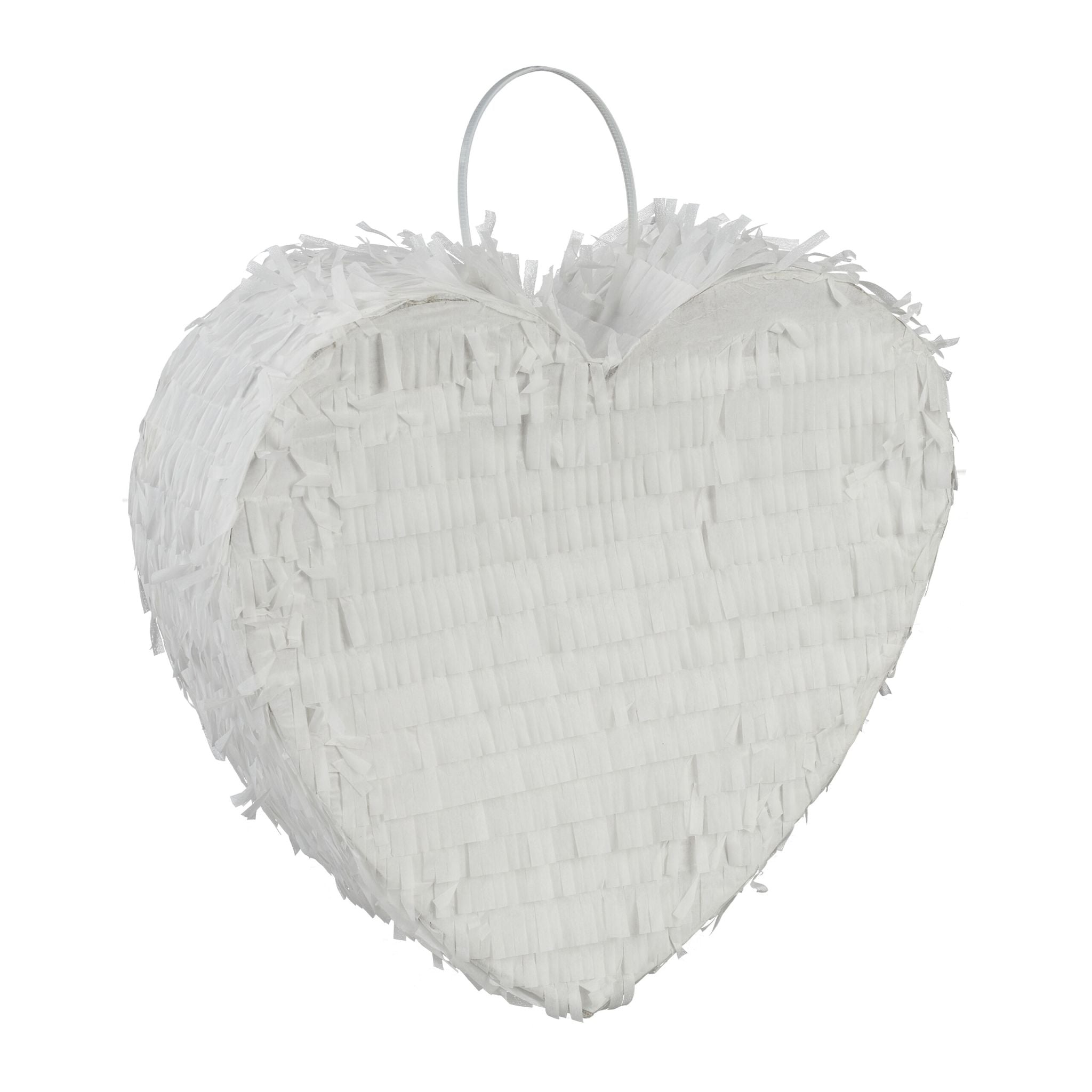 Pinata Herz Weiss von Relaxdays