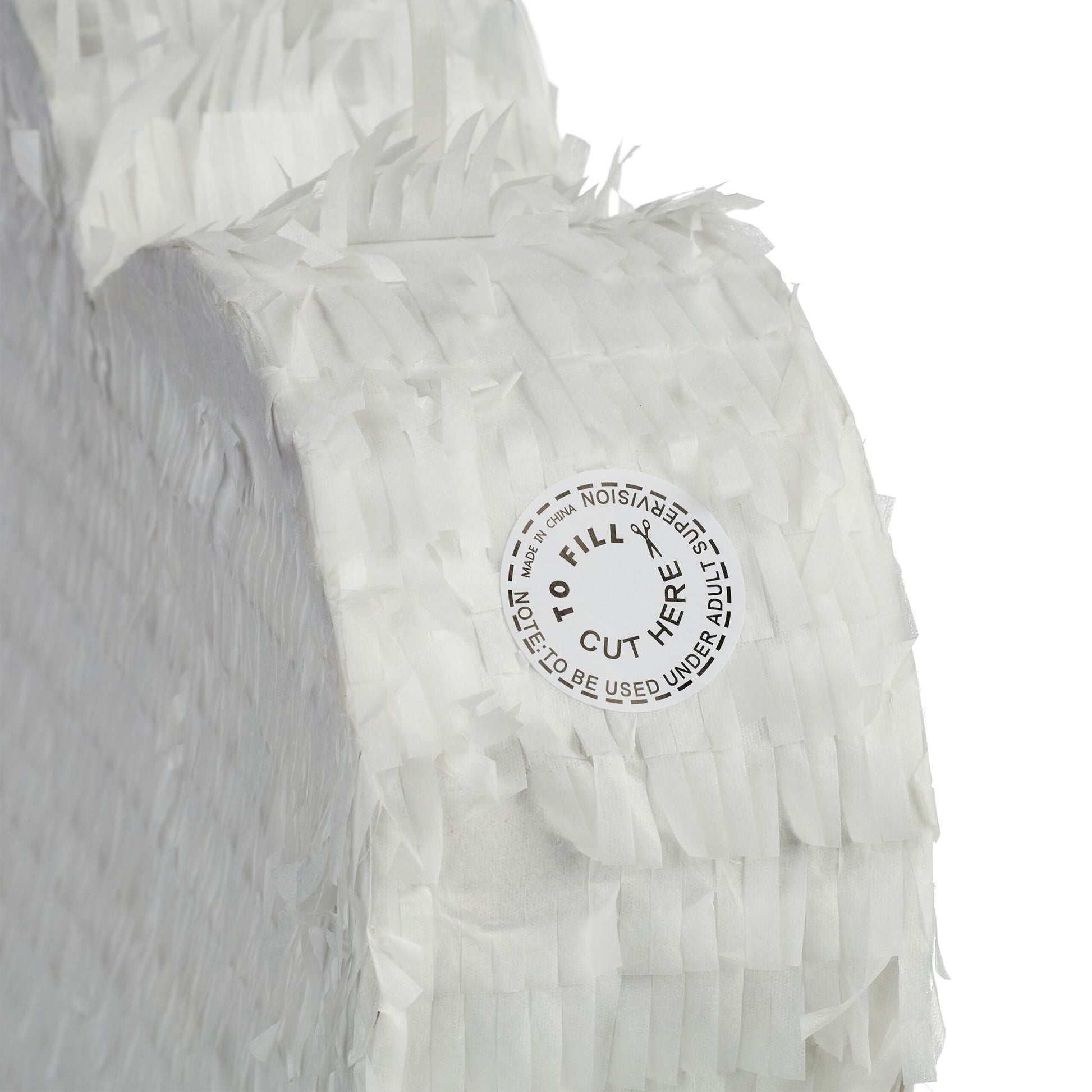 Pinata Herz Weiss von Relaxdays