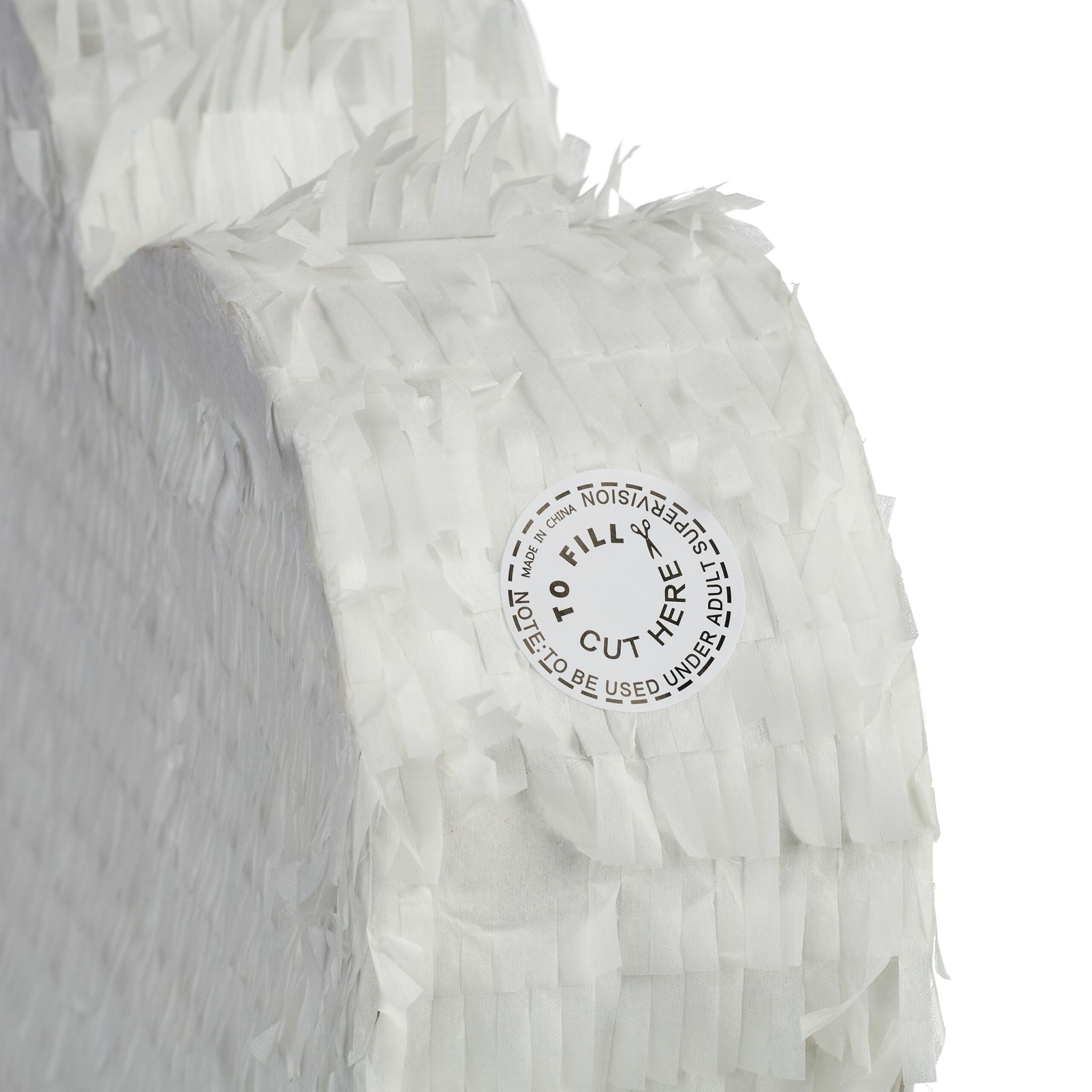 Pinata Herz Weiss von Relaxdays