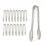 Zuckerzange 16er-Set Silber von Relaxdays