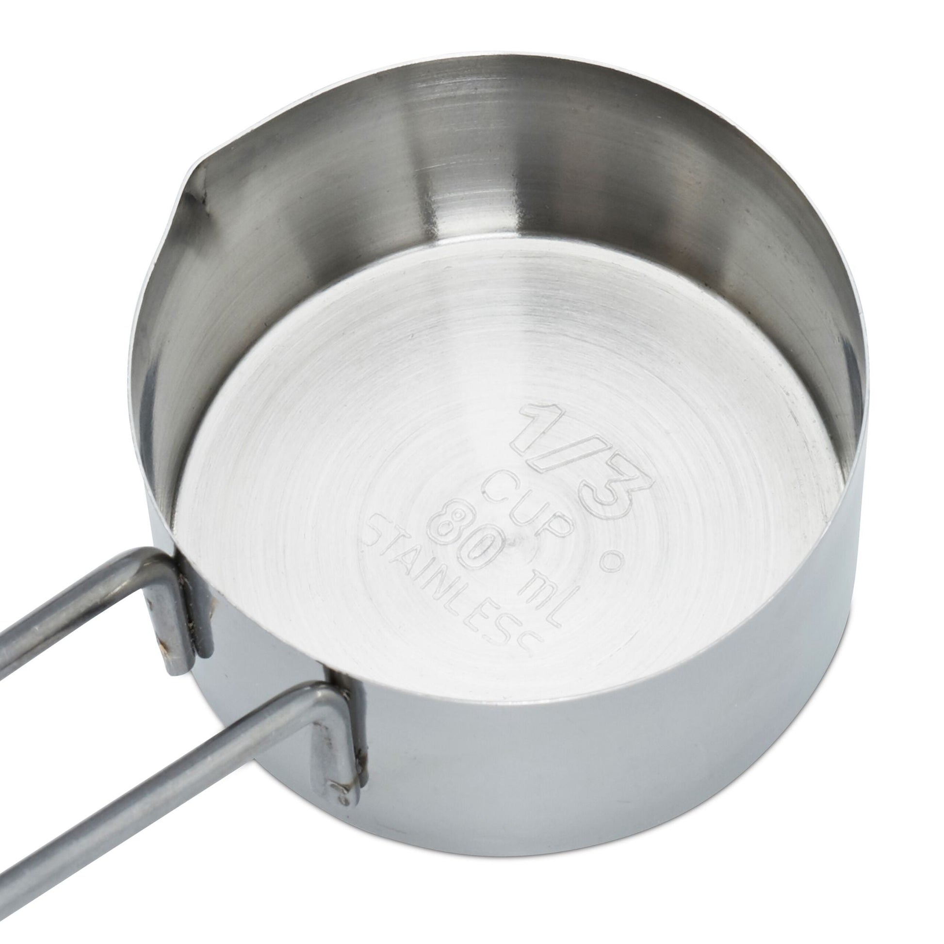 Messbecher und Messlöffel 8er-Set Silber von Relaxdays