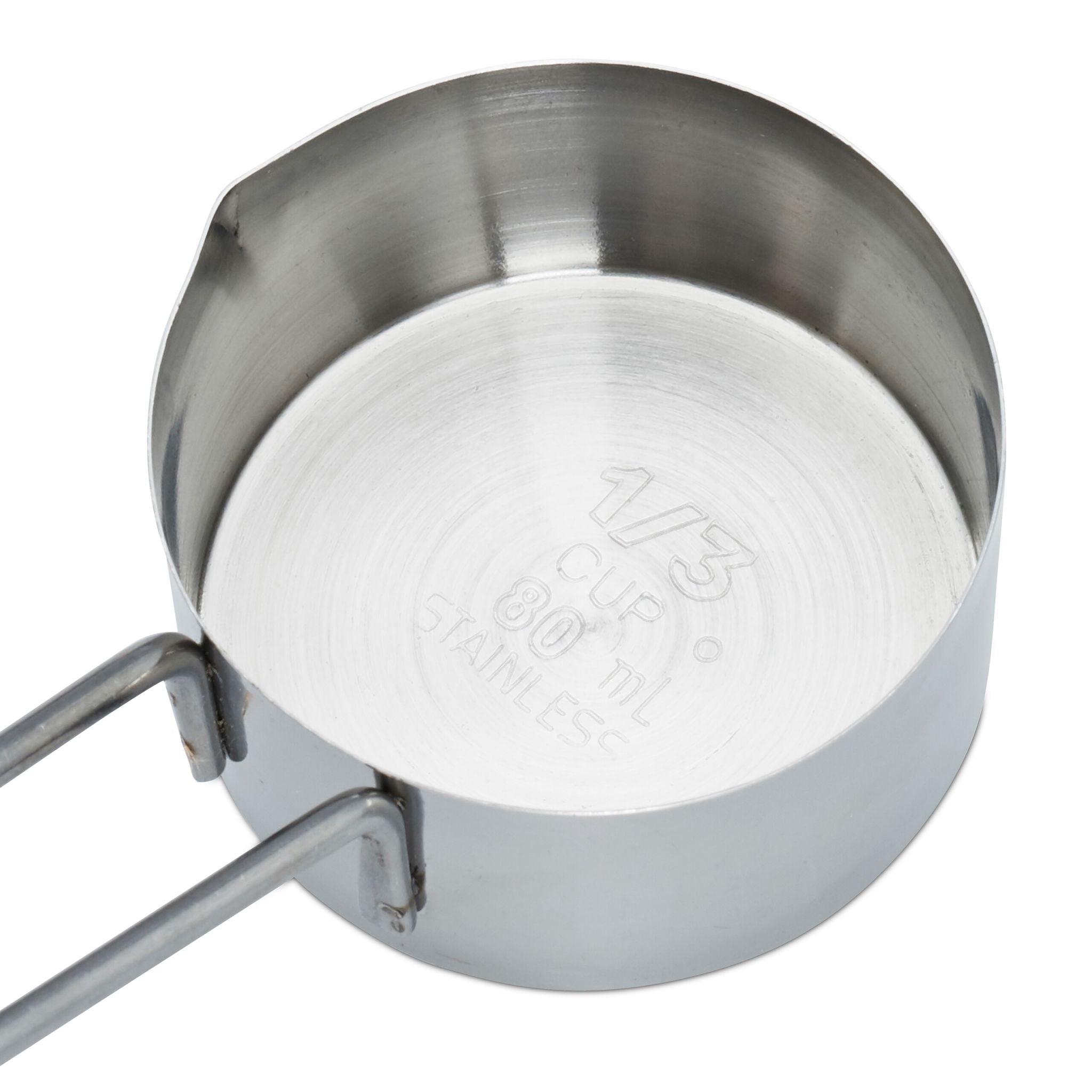 Messbecher und Messlöffel 8er-Set Silber von Relaxdays