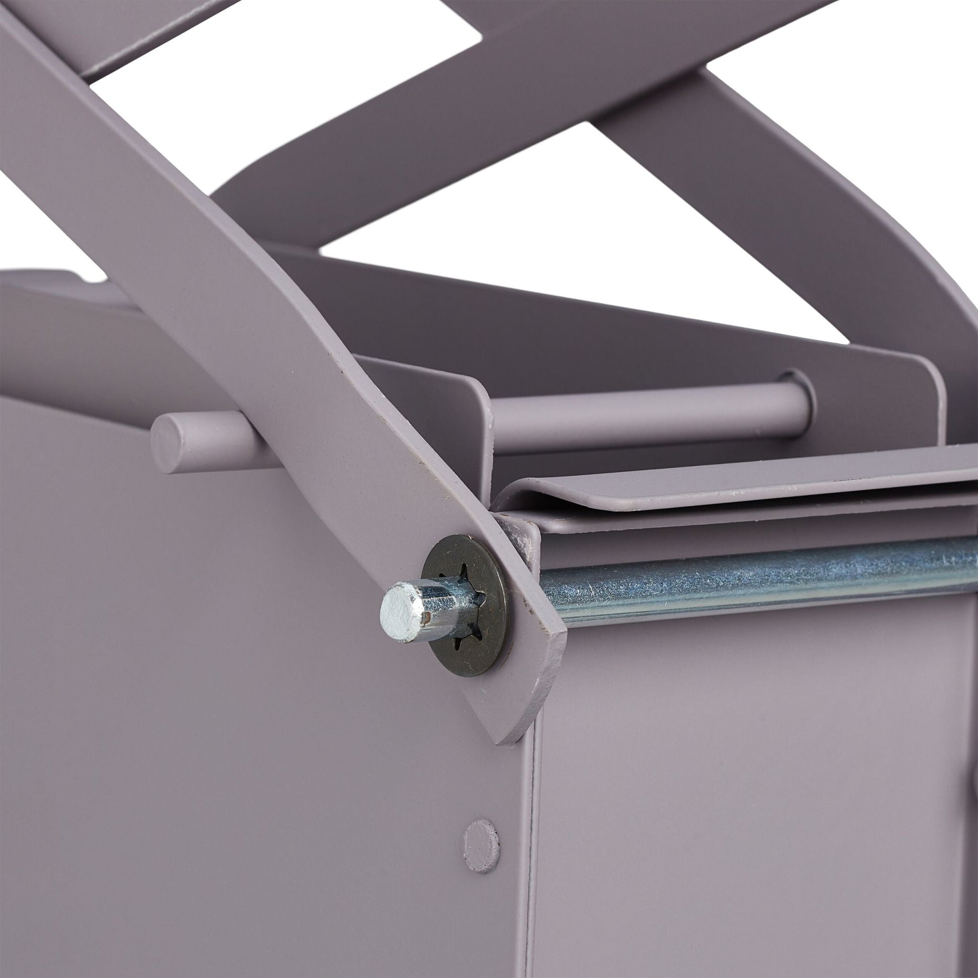 Papierbrikettpresse Grau von Relaxdays
