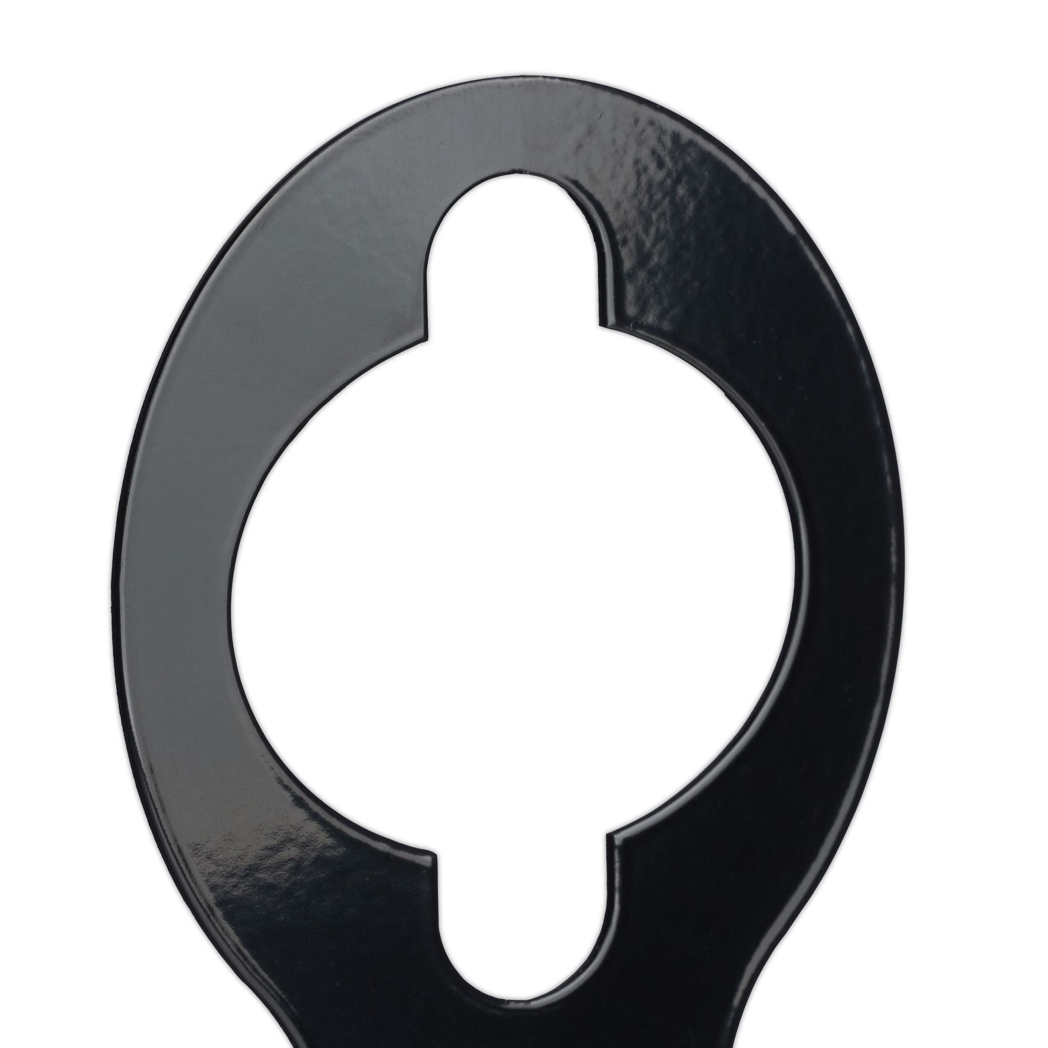 Schlauchhalter 2er-Set Schwarz von Relaxdays