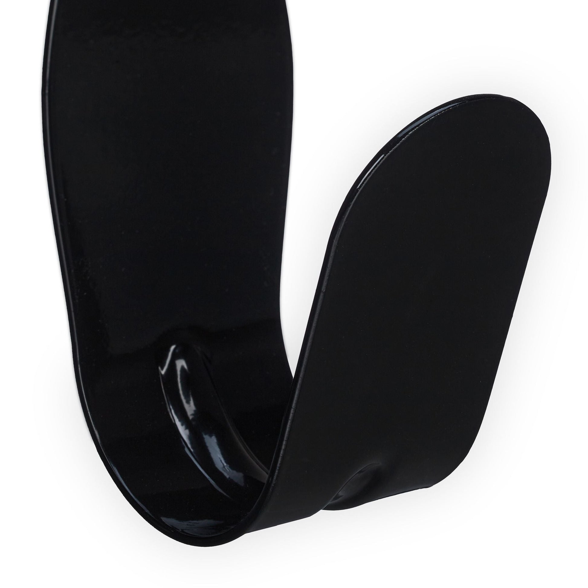 Schlauchhalter 2er-Set Schwarz von Relaxdays