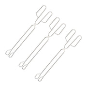 Edelstahl Grillzange 3er-Set Silber von Relaxdays