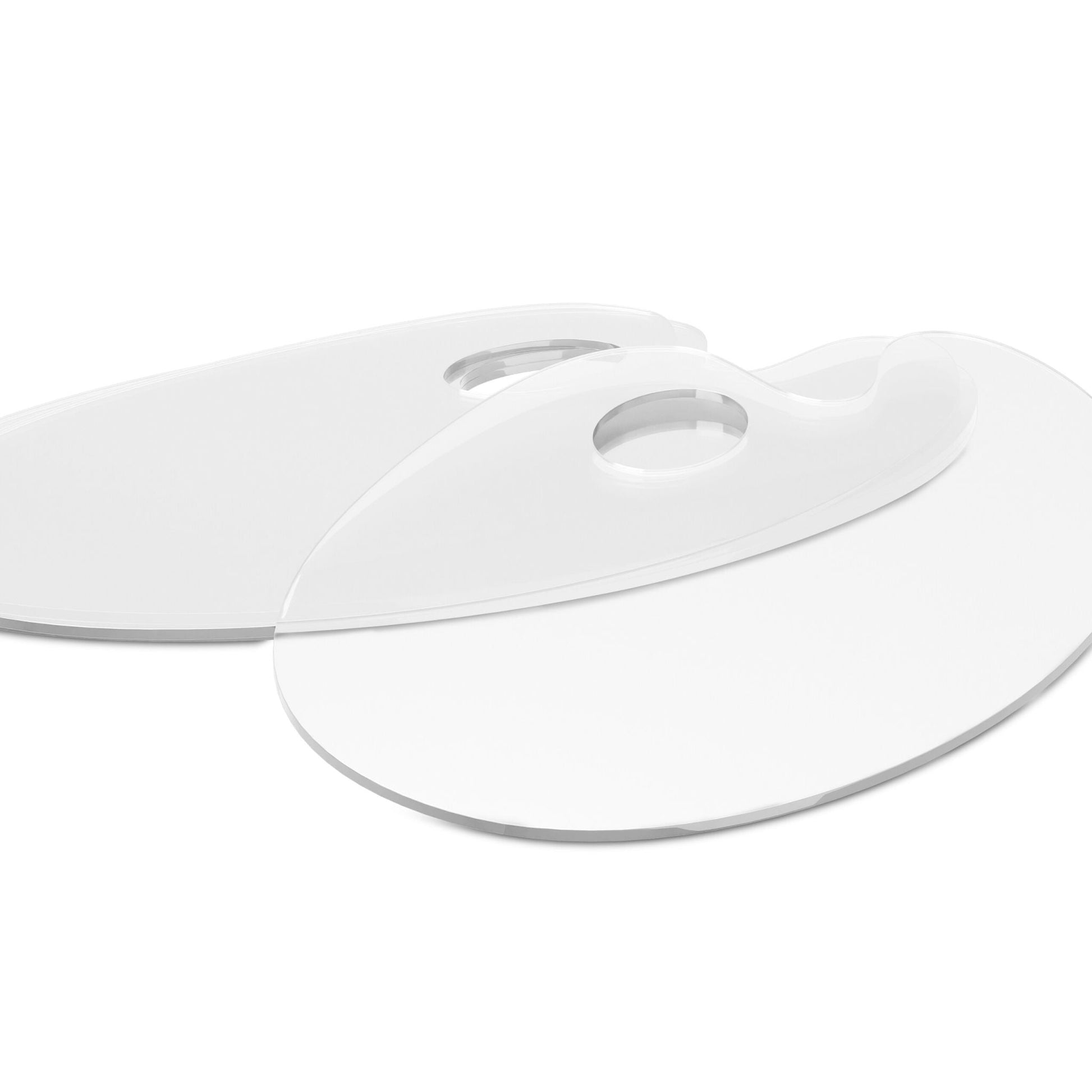 Malpalette Acryl 10er-Set Transparent von Relaxdays