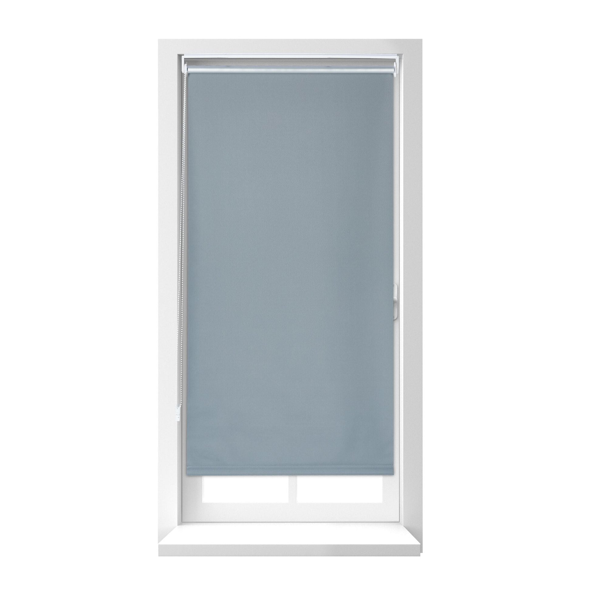 Thermorollo 60x160cm Weiss-Silber-Grau von Relaxdays