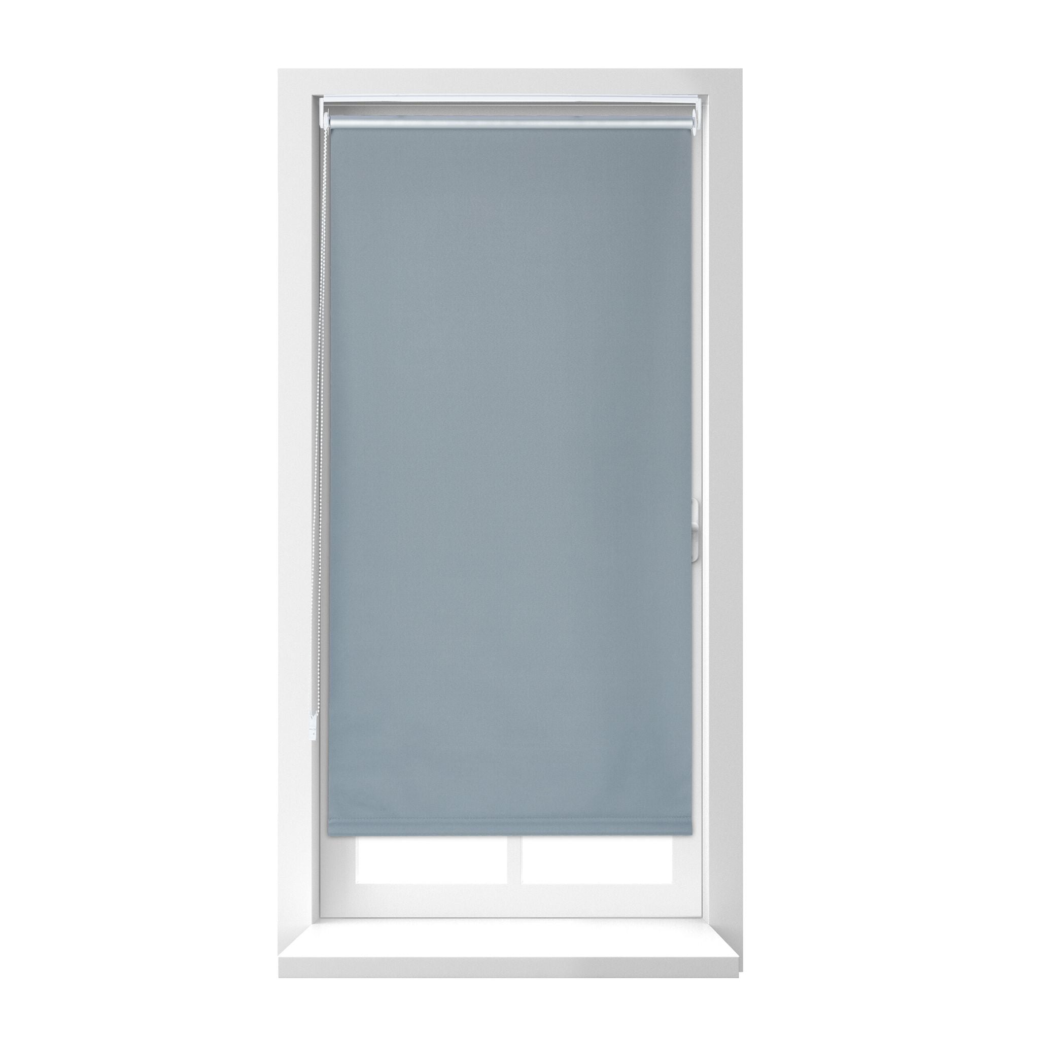 Thermorollo 60x160cm Weiss-Silber-Grau von Relaxdays