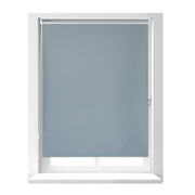 Thermorollo 100x160cm Weiss-Silber-Grau von Relaxdays