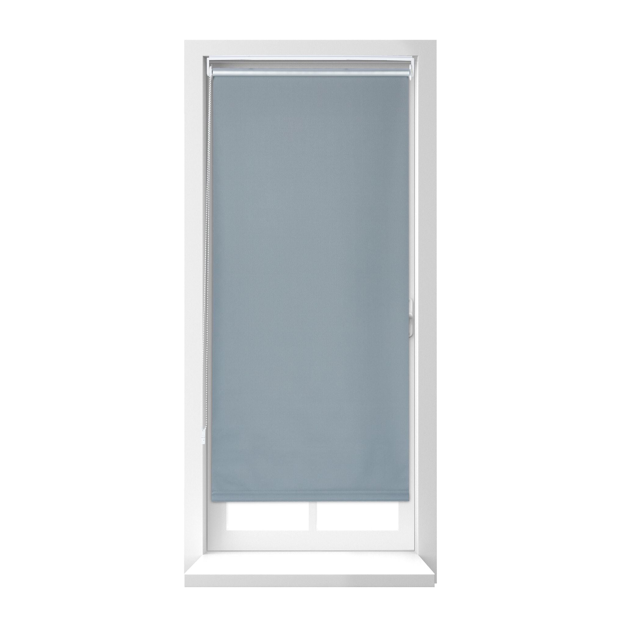 Thermorollo 70x220cm Weiss-Silber-Grau von Relaxdays