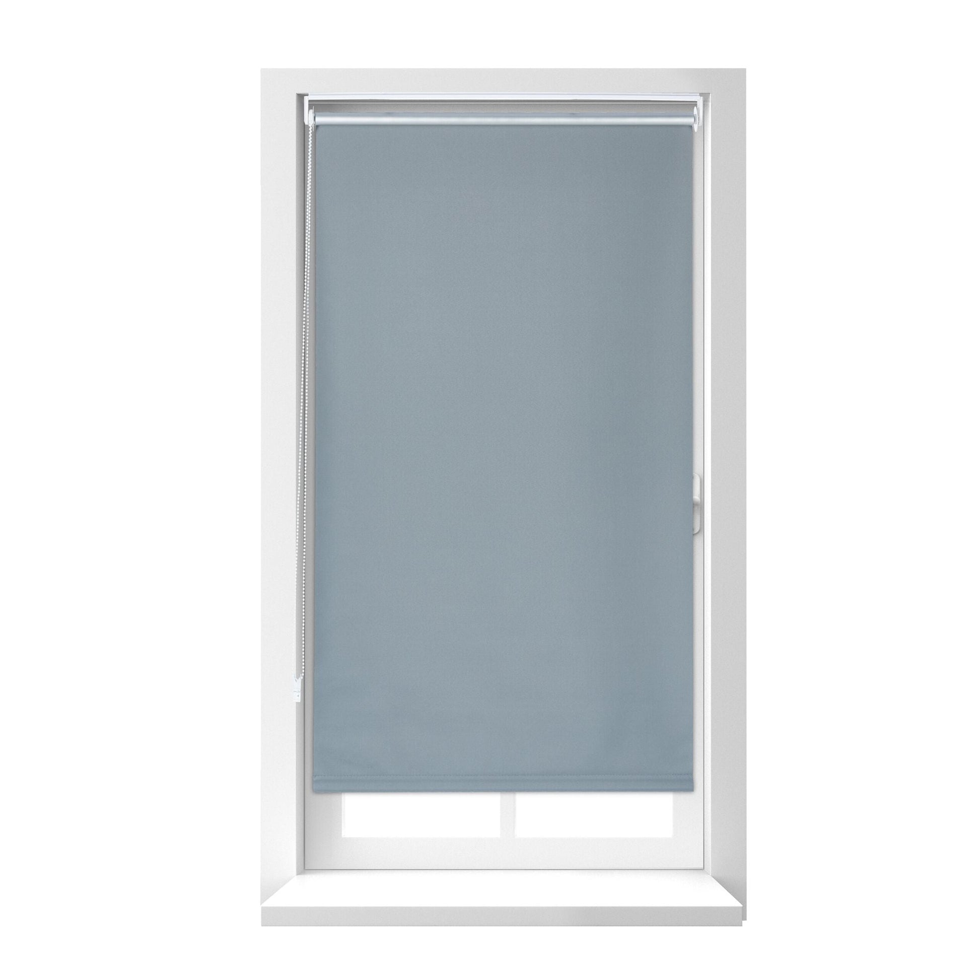 Thermorollo 90x220cm Weiss-Silber-Grau von Relaxdays