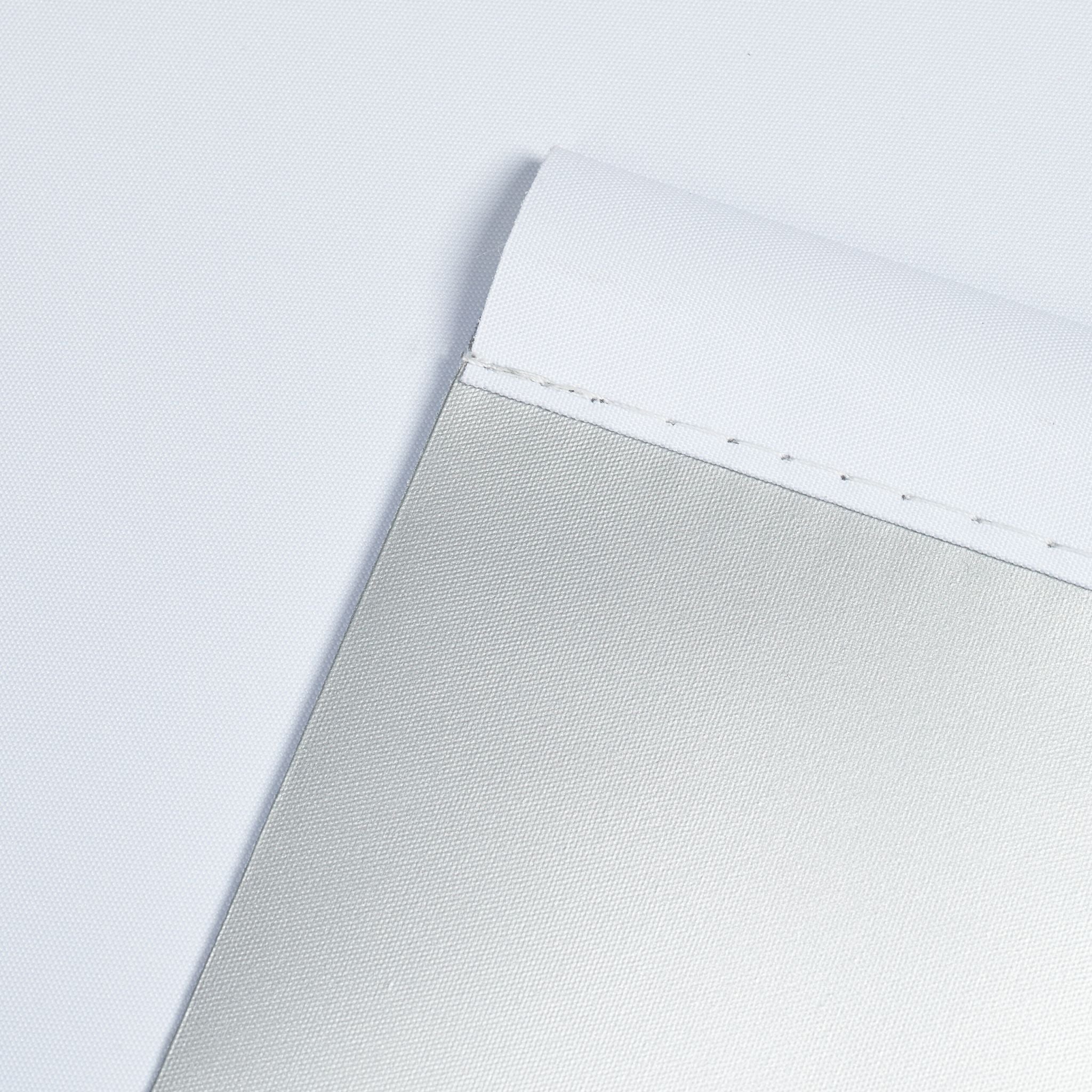 Thermorollo 100x160cm Weiss-Silber von Relaxdays
