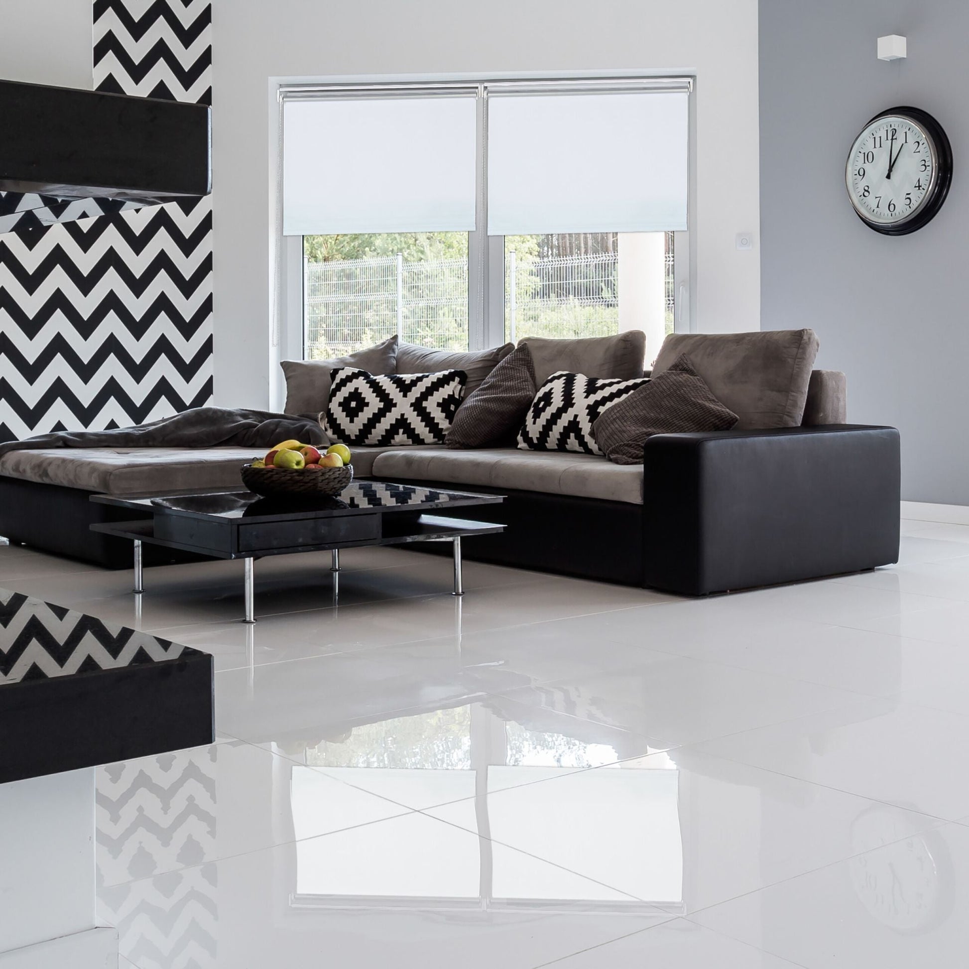 Thermorollo 220cm Weiss-Silber von Relaxdays