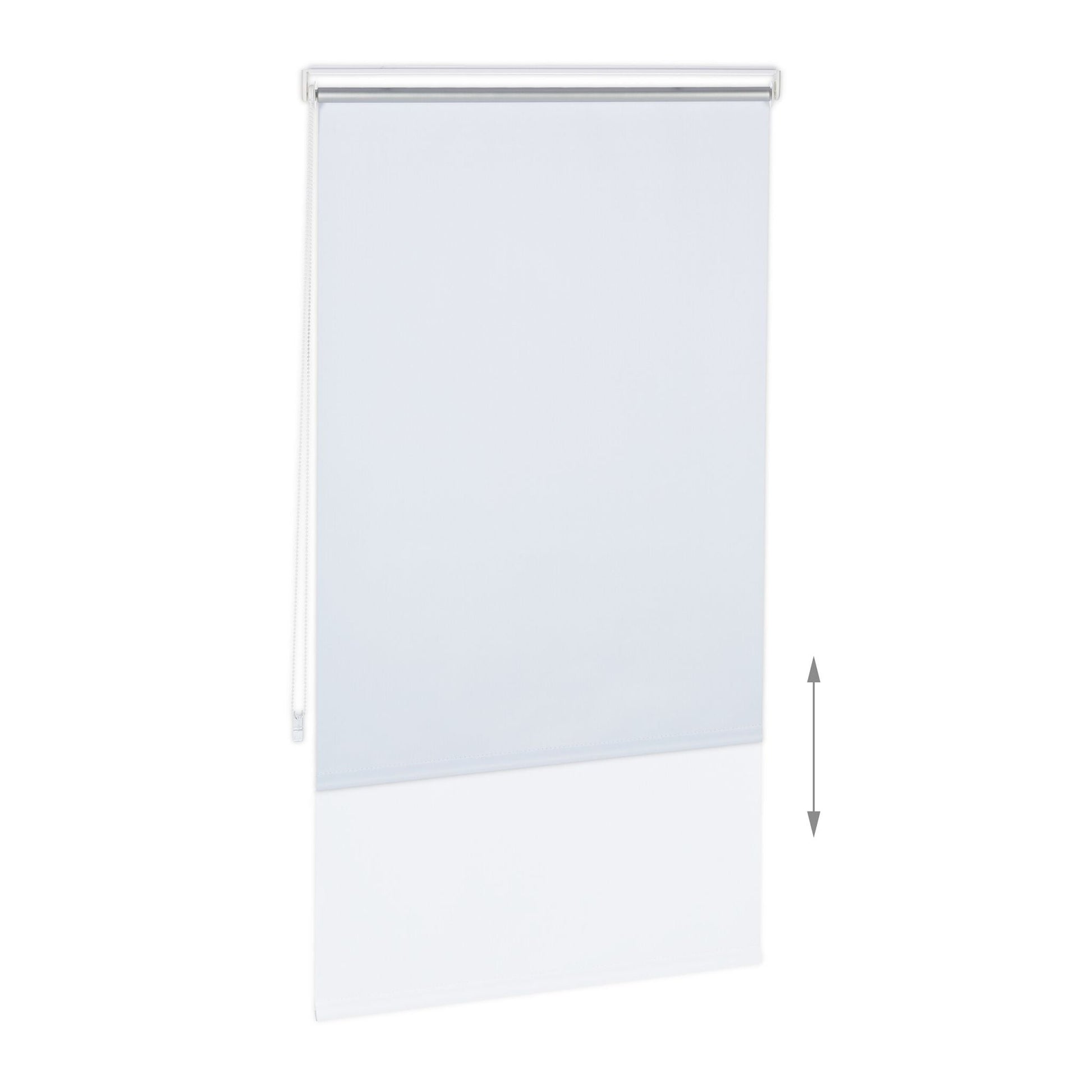 Thermorollo 220cm Weiss-Silber von Relaxdays