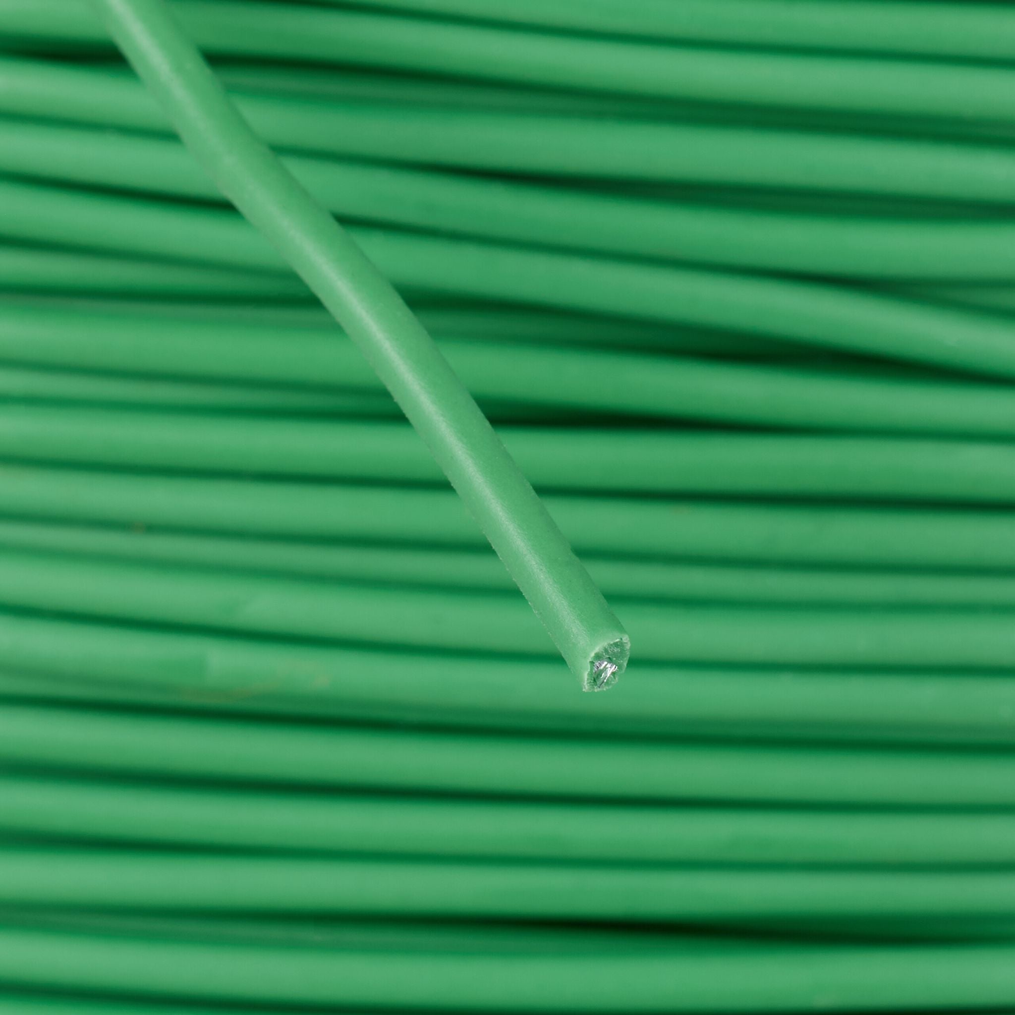 Gartendraht 2,5mm x 10m 10er-Set Grün-Schwarz von Relaxdays