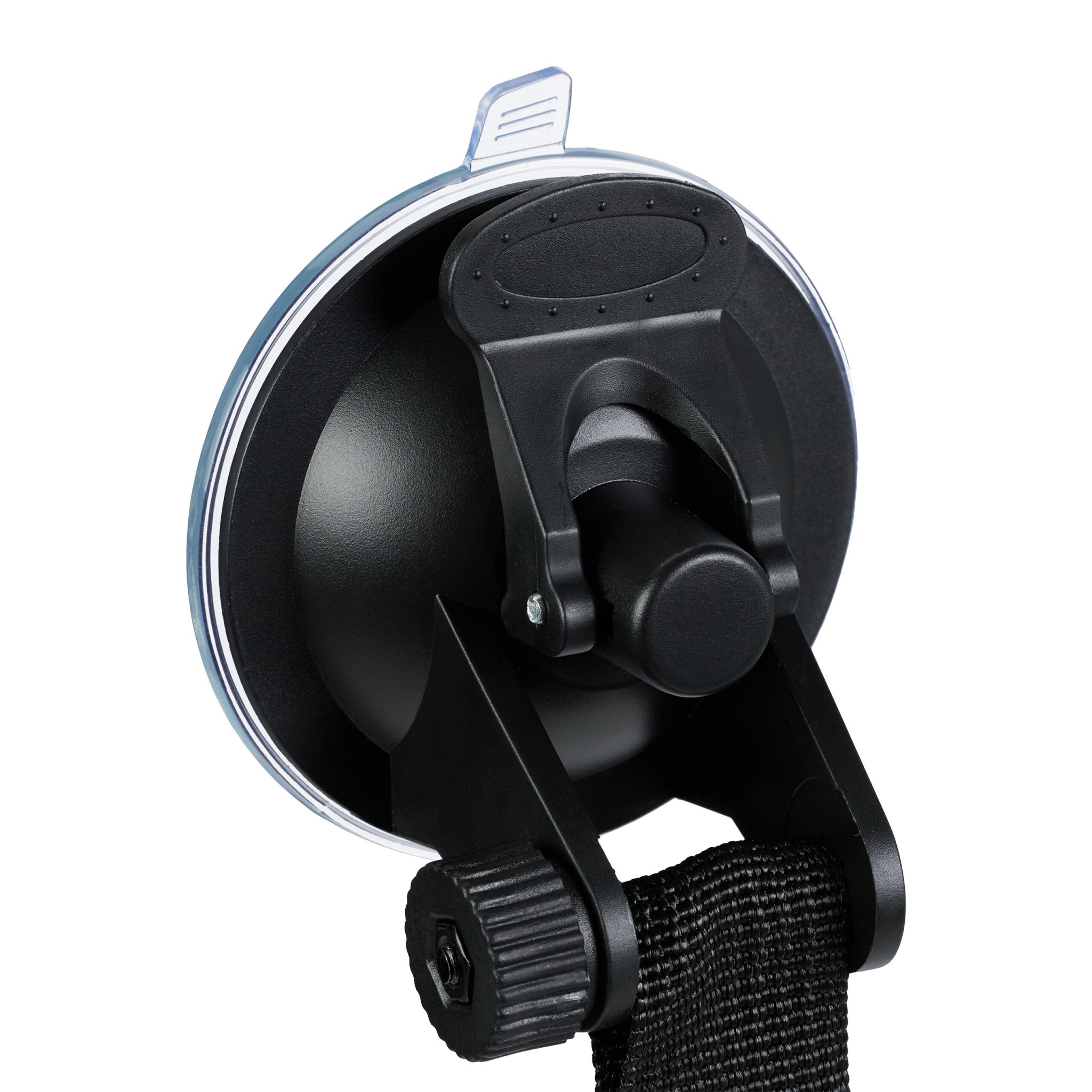 Saugnapf Haken 6er-Set Schwarz-Transparent