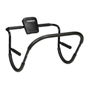 Bauchtrainer AB Roller Schwarz Schwarz von Relaxdays