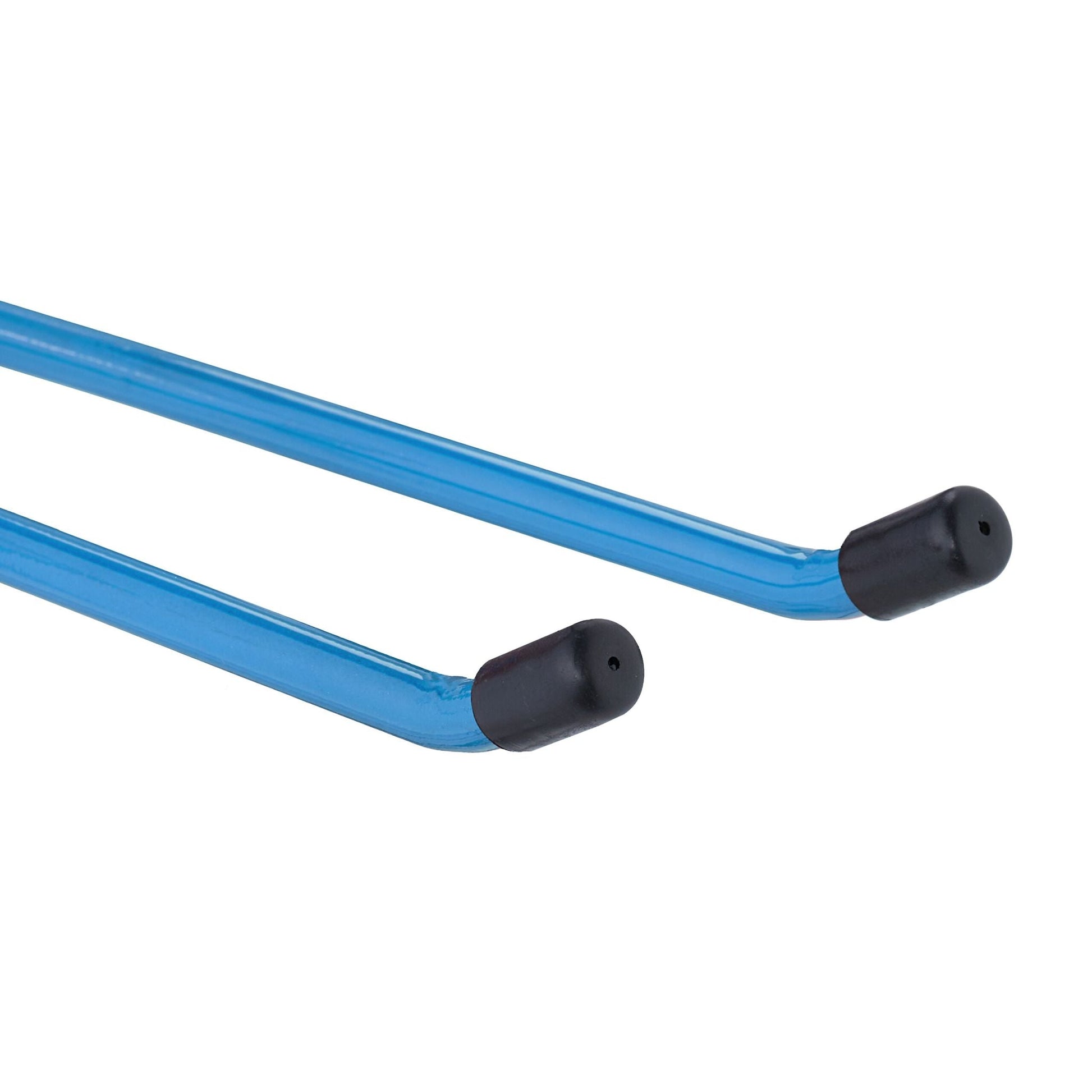 Gerätehalter Stahl Blau-Schwarz von Relaxdays