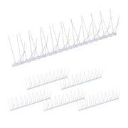 Vogelabwehr Spikes 6er-Set Silber-Transparent von Relaxdays