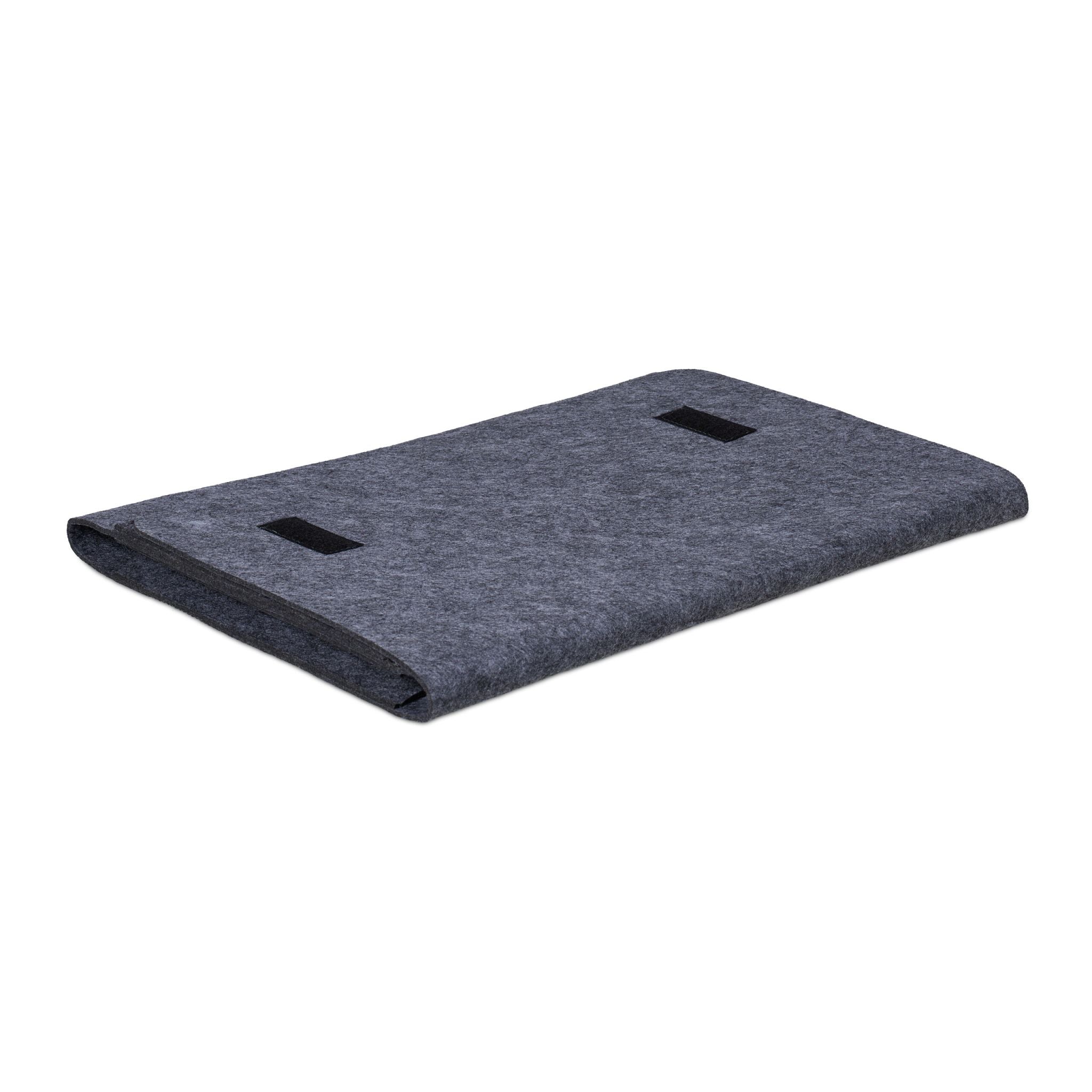 Betttasche mit 4 Fächern 2er-Set Anthrazit von Relaxdays