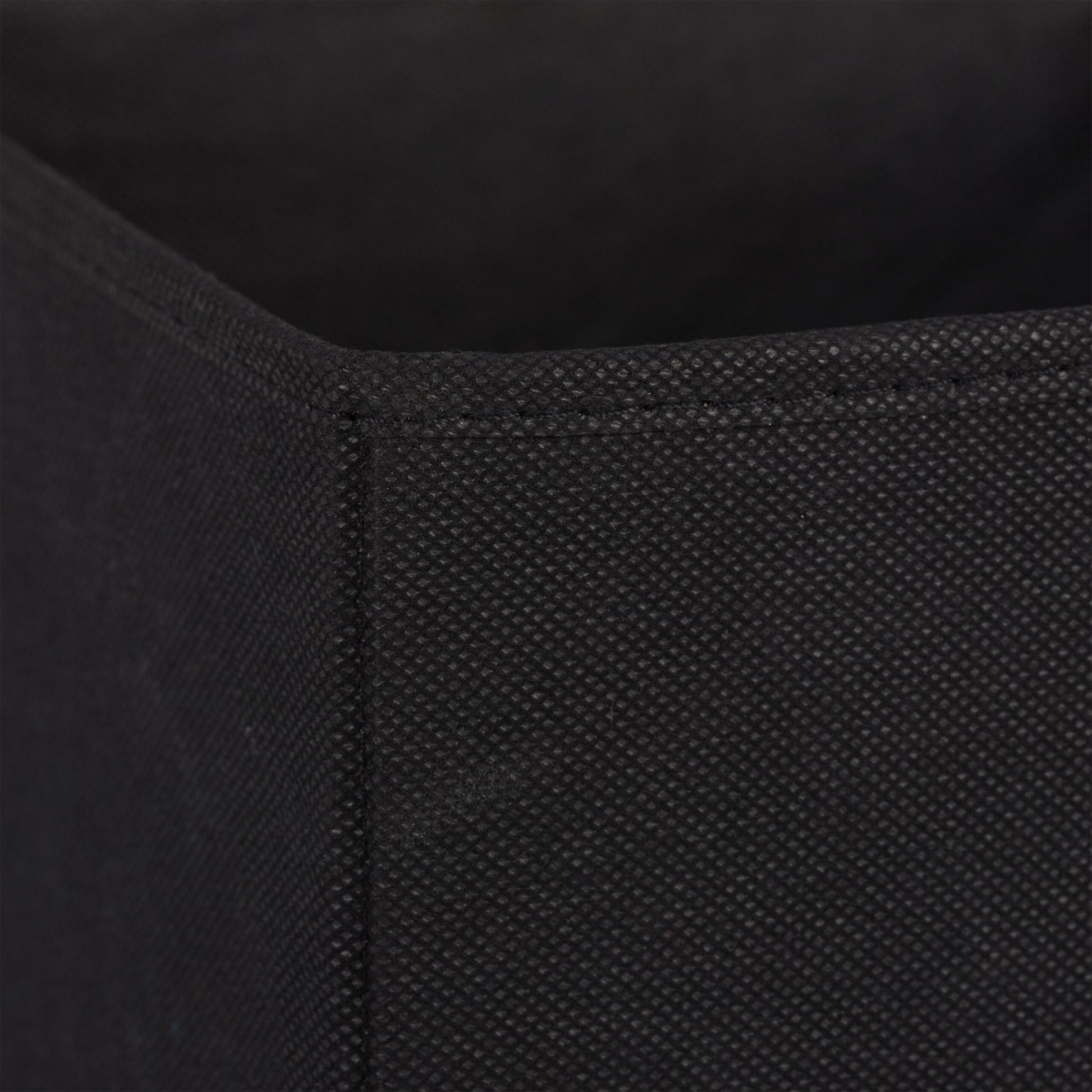 Aufbewahrungsbox 2er-Set Schwarz-Silber von Relaxdays