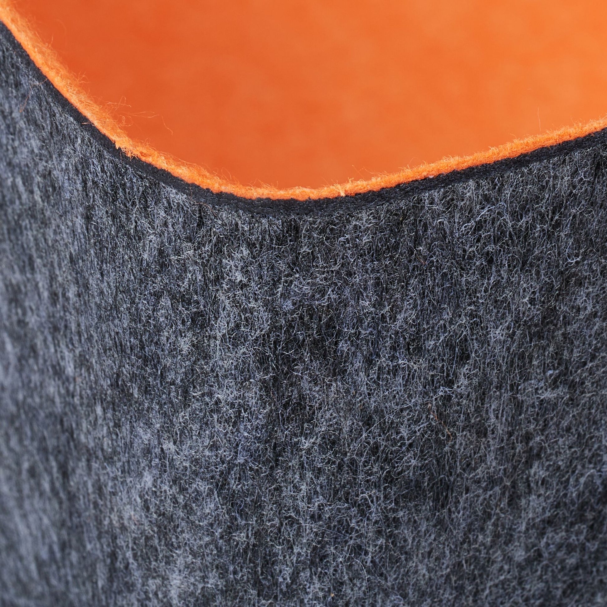 Schubladen Organizer 5er-Set Anthrazit-Orange von Relaxdays
