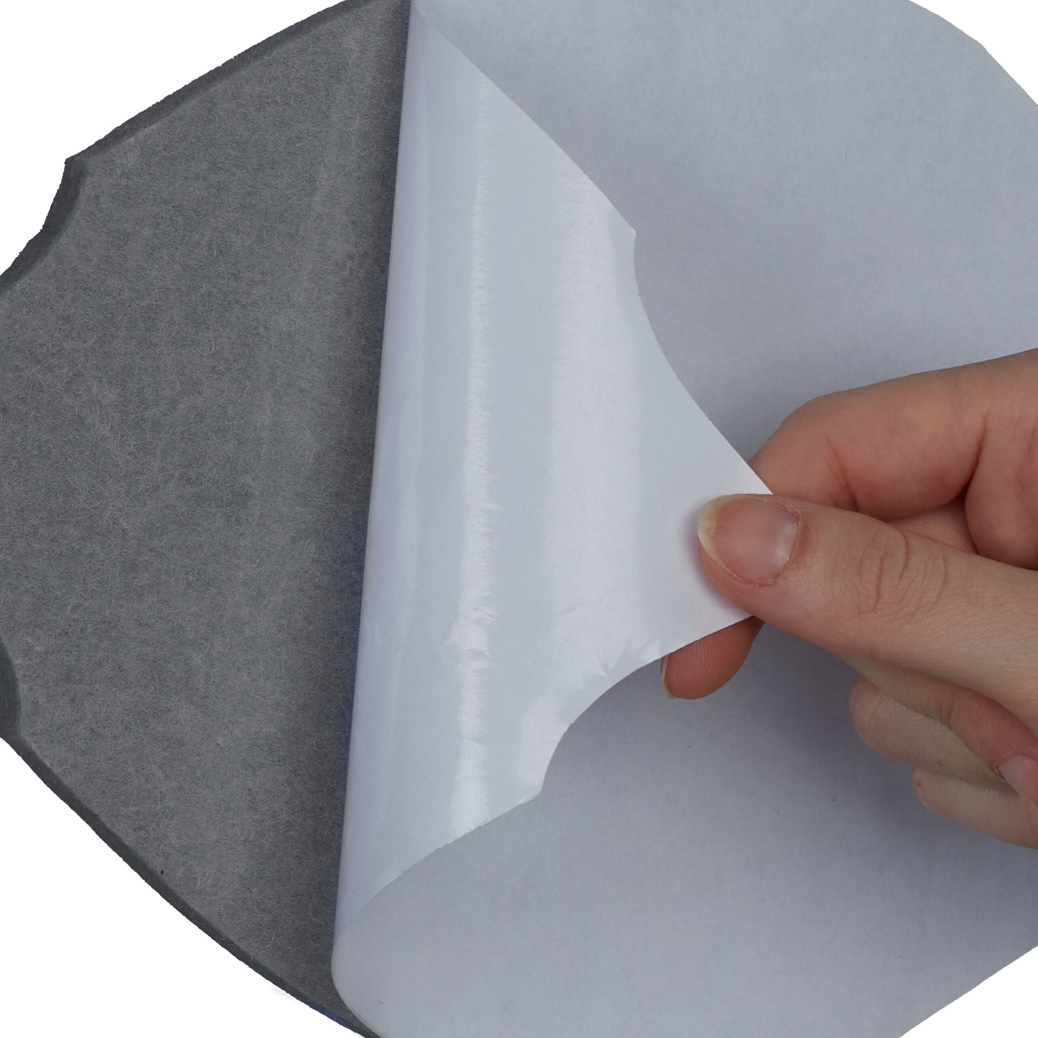 Filzpinnwand Fische 12er-Set Anthrazit-Hellblau-Grau von Relaxdays