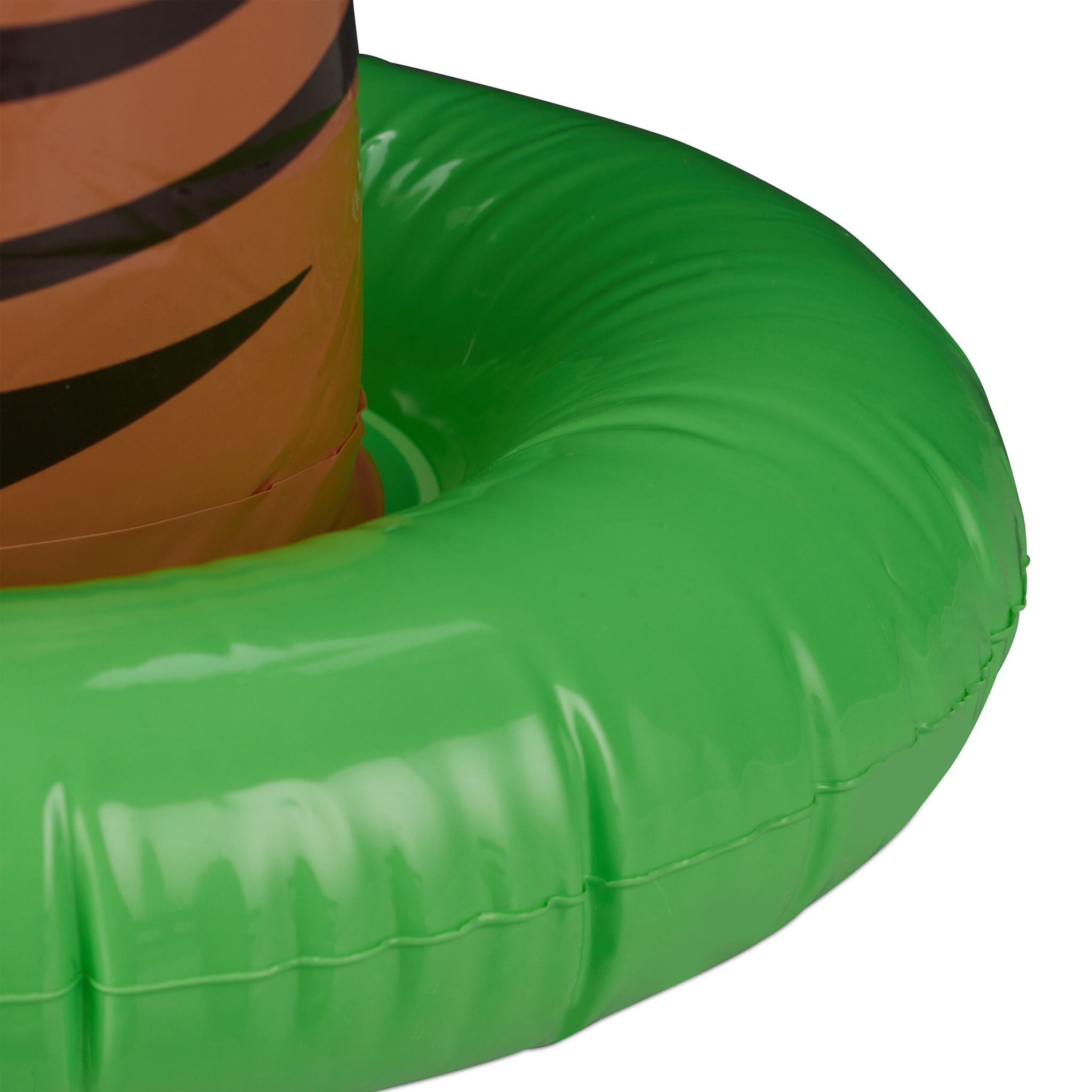 Aufblasbare Palme 2er-Set Dunkelbraun-Dunkelgrün-Hellbraun von Relaxdays