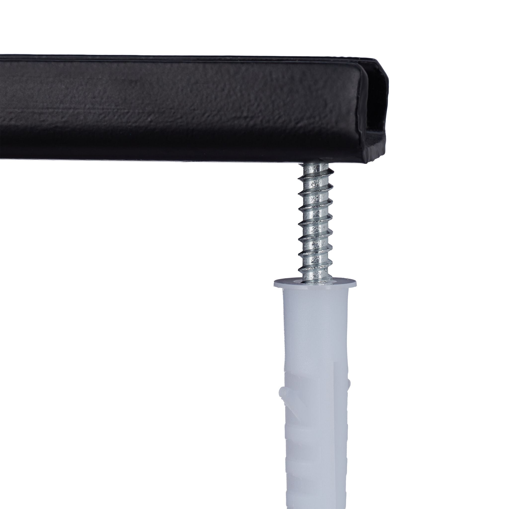 Magnetleiste Stahl 3er-Set Schwarz von Relaxdays