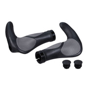 Fahrradgriffe ergonomisch Schwarz-Grau von Relaxdays