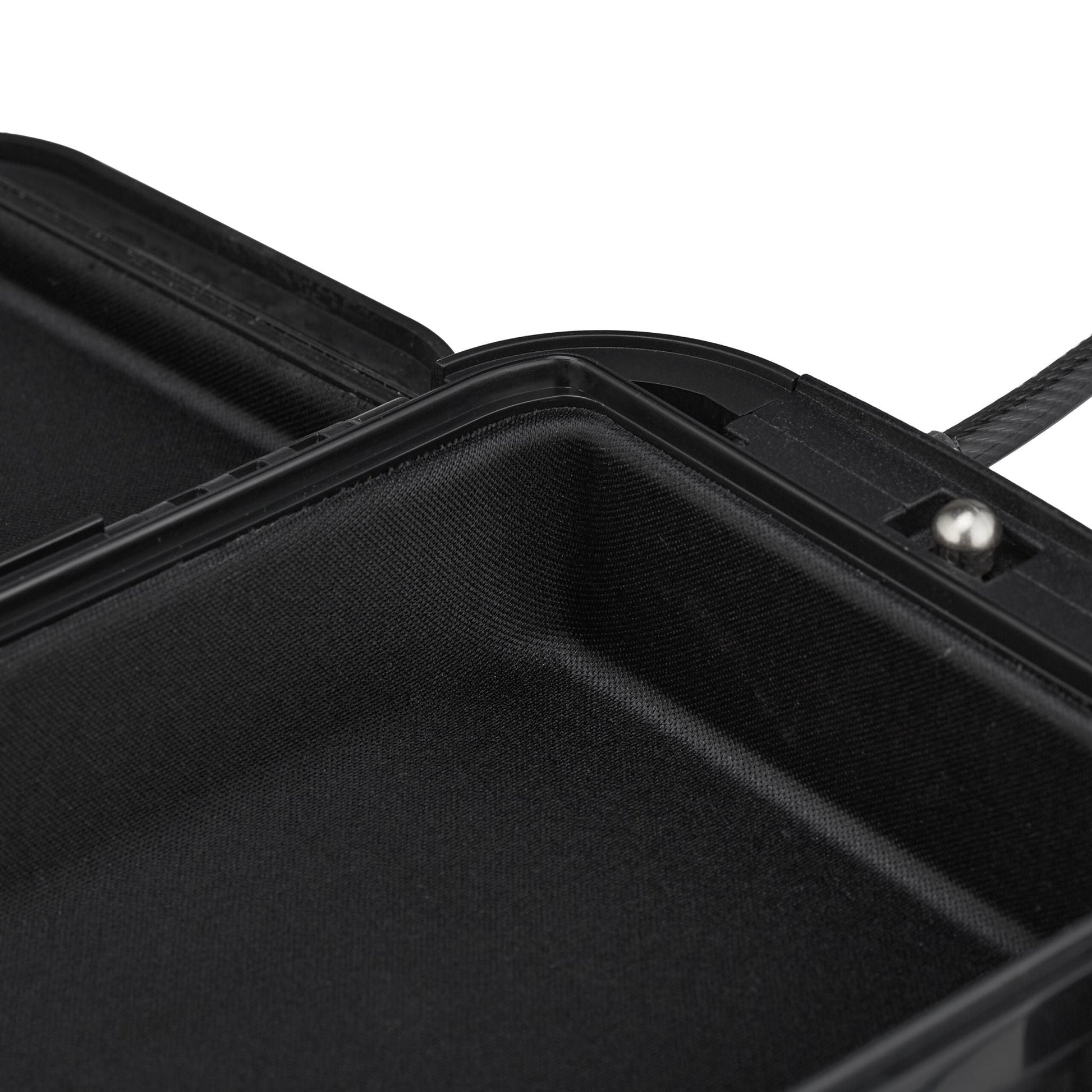 Sicherheitsbox tragbar mit Zahlenschloss Schwarz von Relaxdays