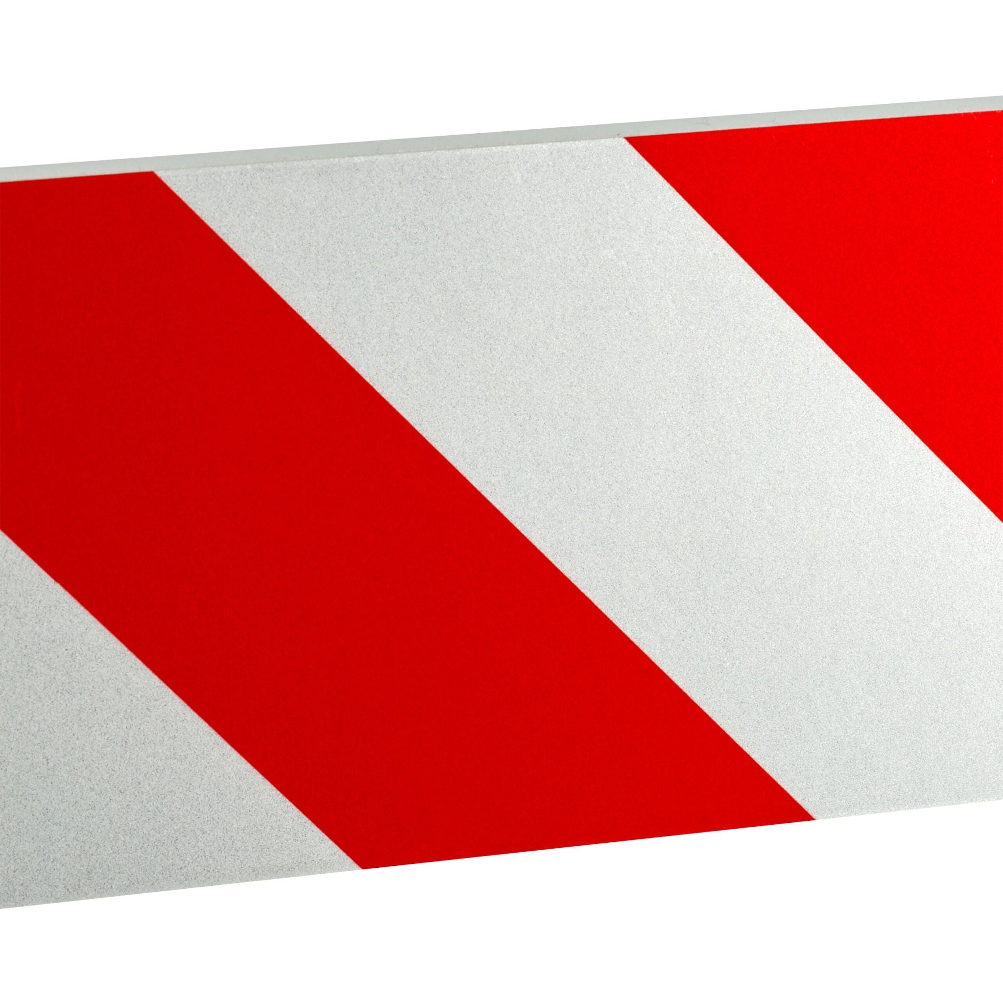 Garagen Wandschutz selbstklebend 2er-Set Weiss-Rot von Relaxdays