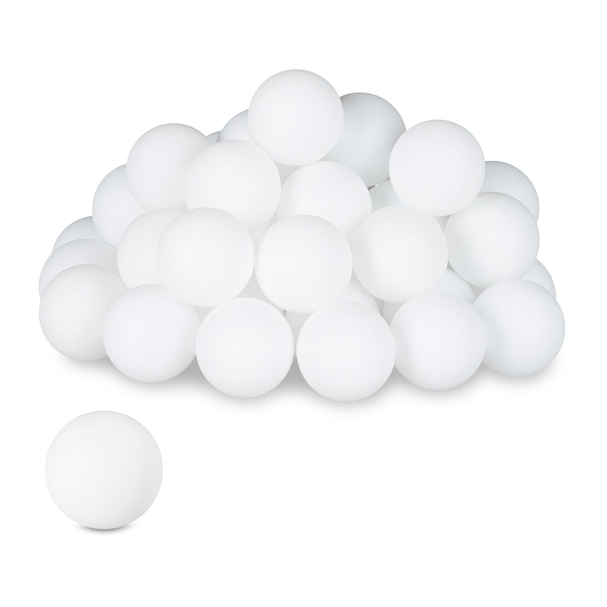 Beer Pong Bälle 100er-Set Weiss von Relaxdays