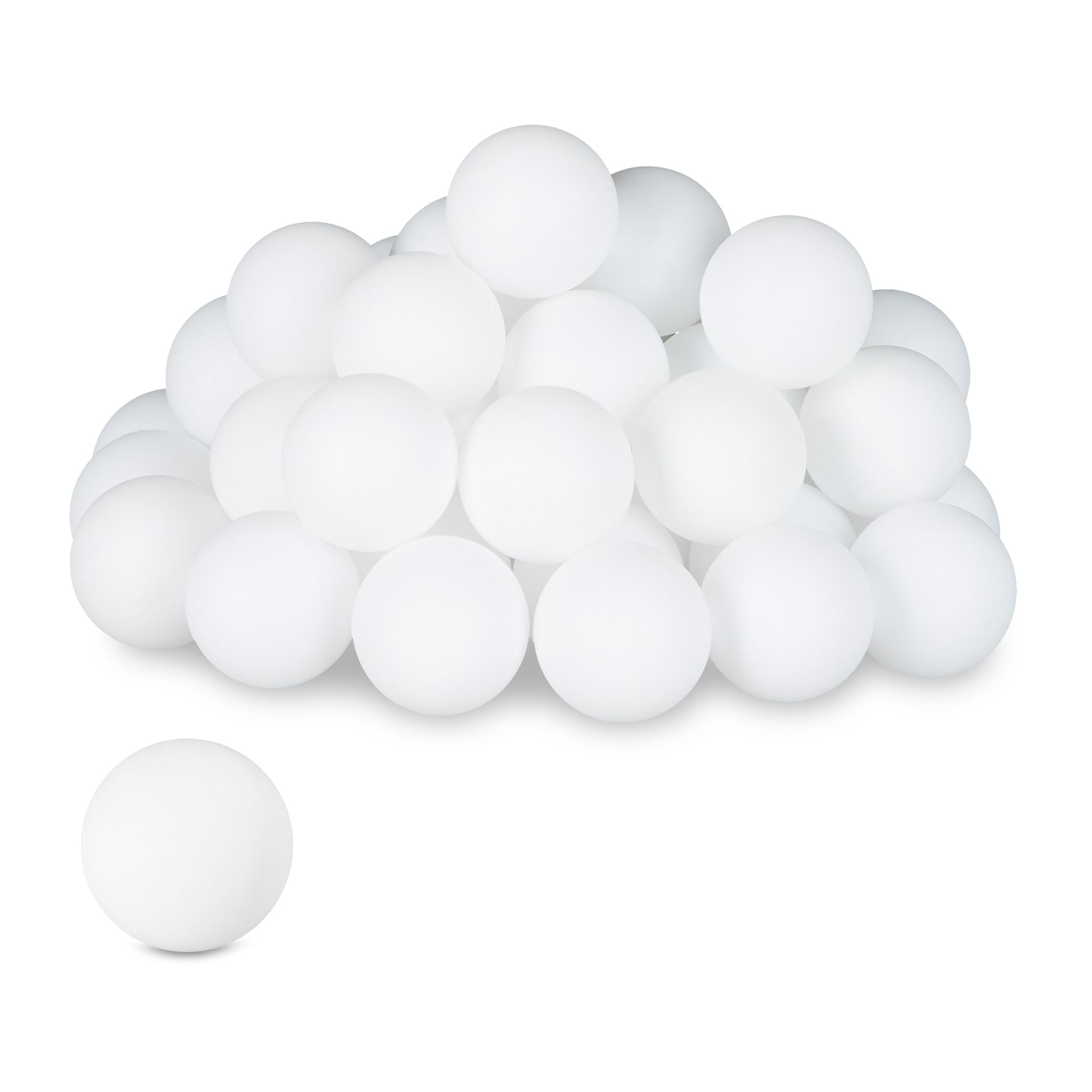 Beer Pong Bälle 100er-Set Weiss von Relaxdays