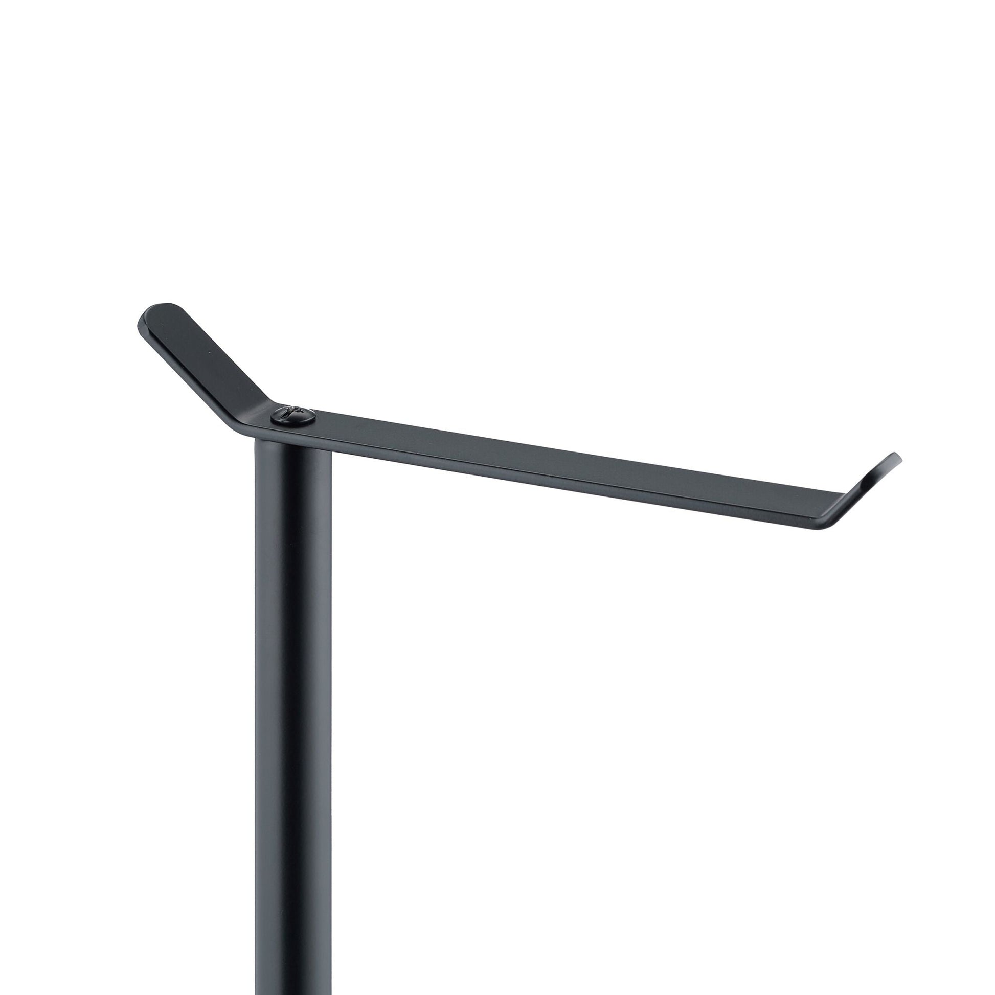 Toilettenpapierhalter stehend Schwarz von Relaxdays