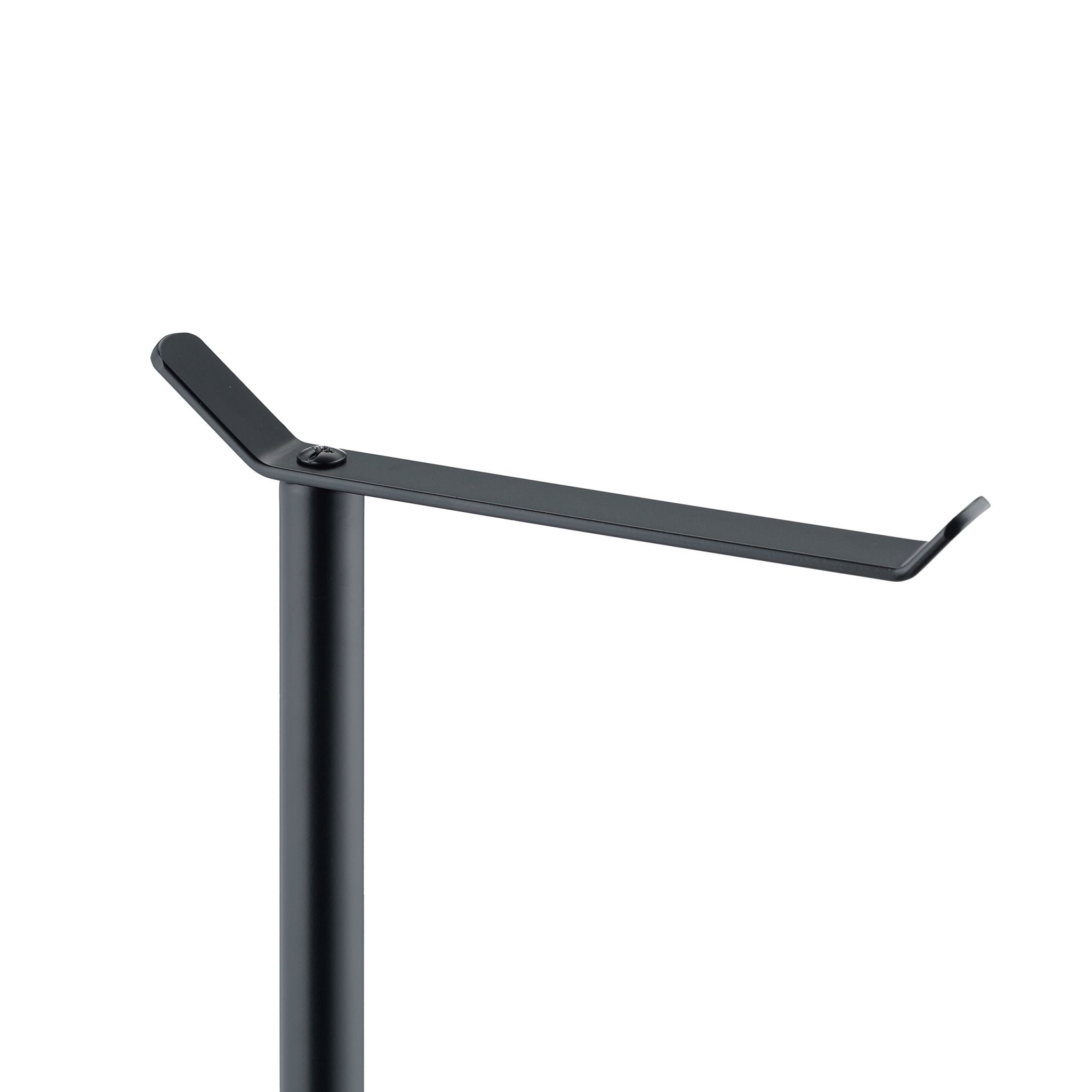 Toilettenpapierhalter stehend Schwarz von Relaxdays