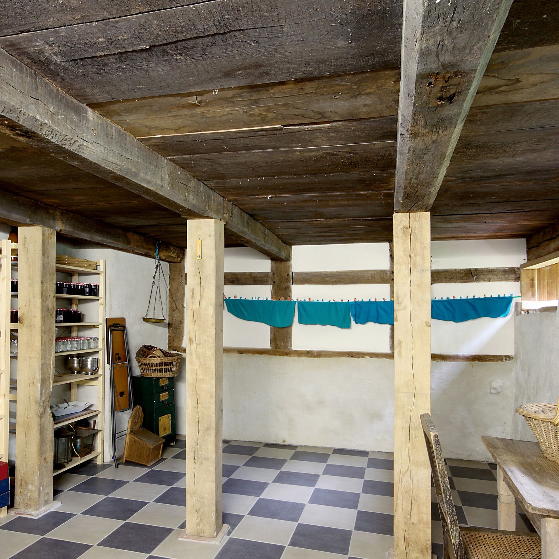 Wäscheleine mit Stahldraht 3 x 20m Grün von Relaxdays