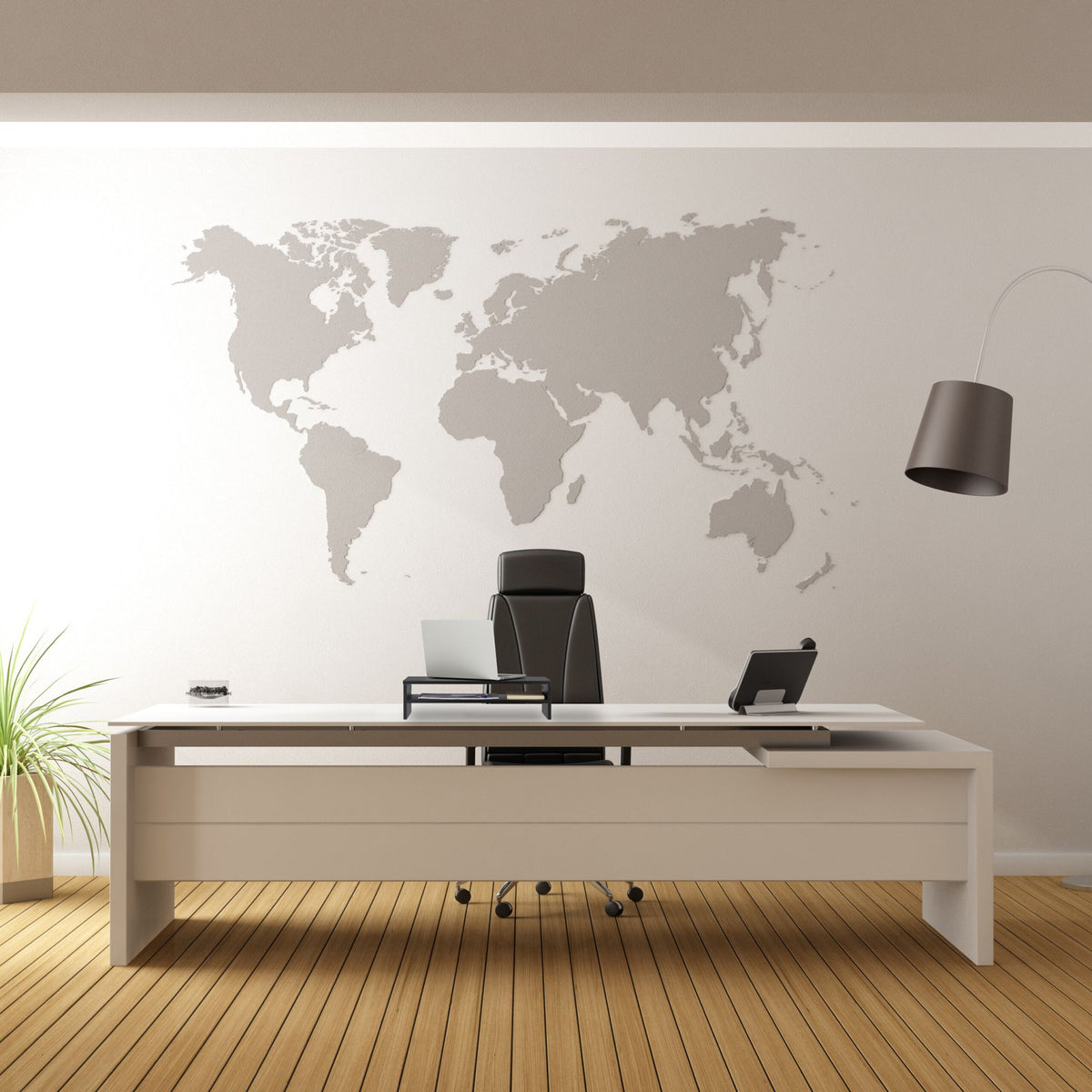 Monitorständer mit Zusatzablage Schwarz von Relaxdays