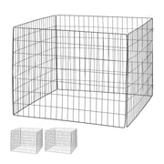 Komposter Metall 3er-Set schwarz Schwarz